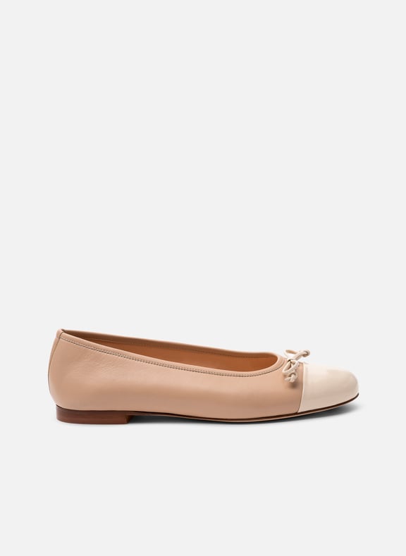 BALLERINE EN CUIR AGNEAU BORNEO PARALLELE pour FEMME Printemps