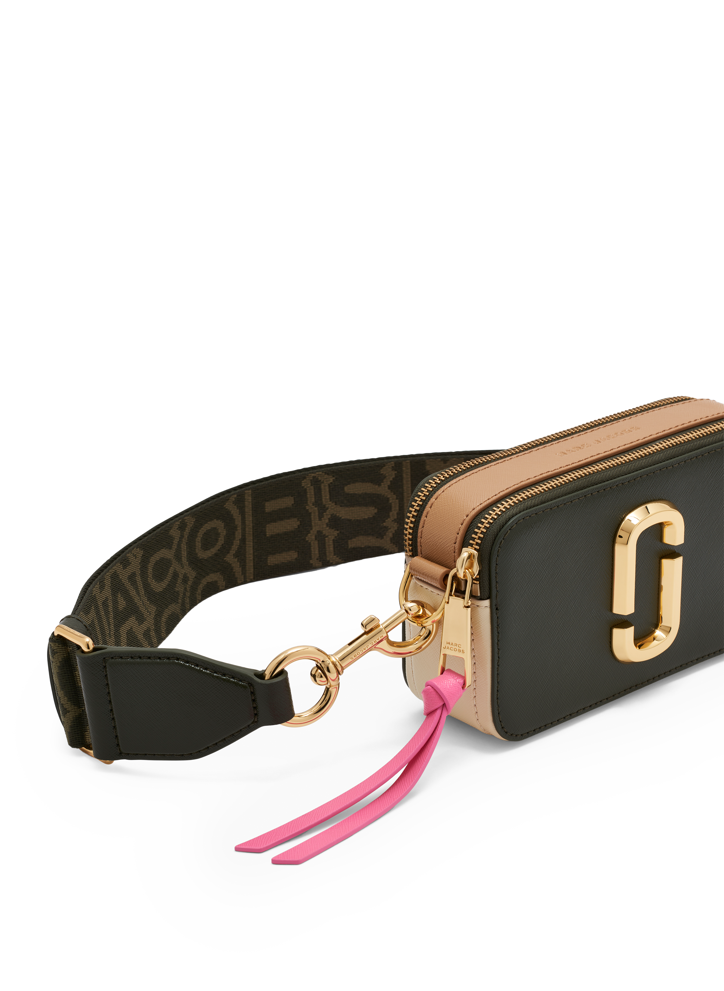 Sac The Snapshot en cuir MARC JACOBS Vert