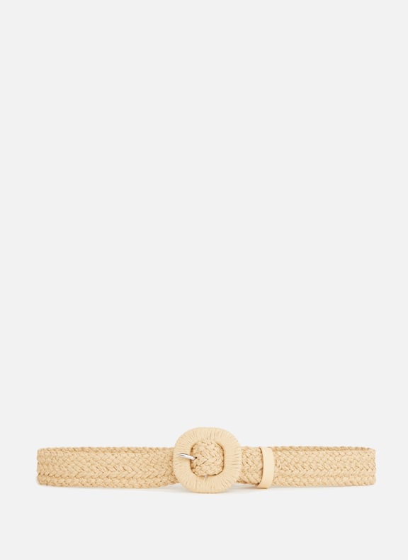 Ceinture en paille Beige by SAISON 1865 SAISON 1865 Ceinture en paille Beige