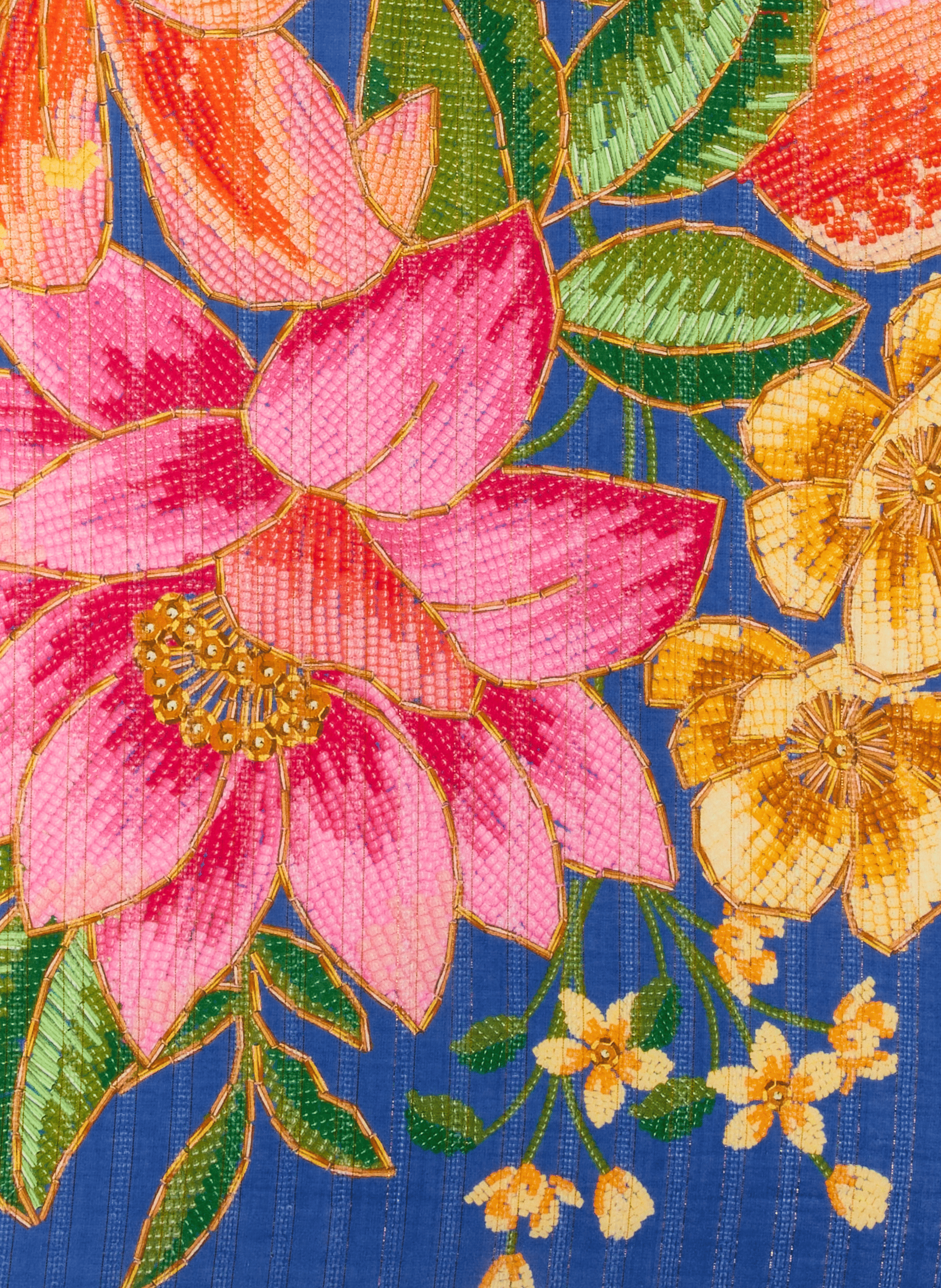 Paréo à imprimé fleuri FARM RIO Bleu