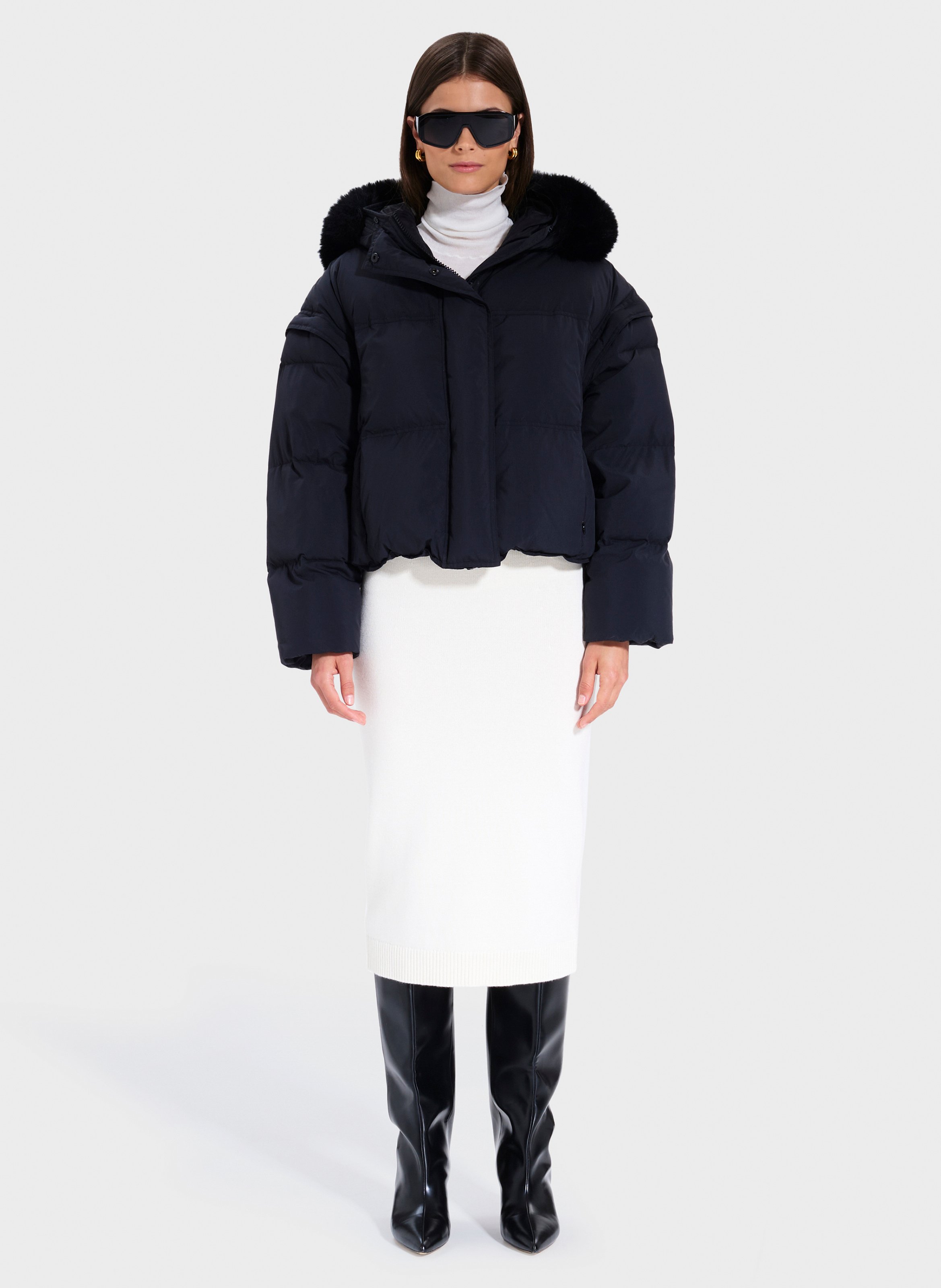 Doudoune  denitsa ZAPA Noir