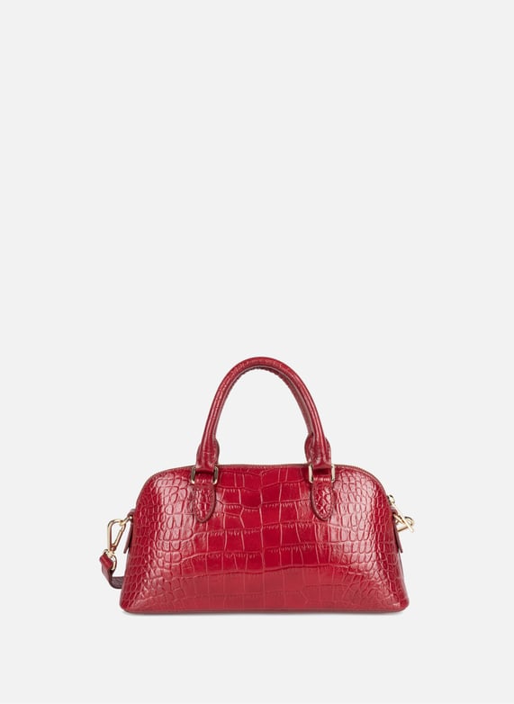 Large half moon bag - Exo | Red by LANCASTER Large half moon bag - Exo Red
