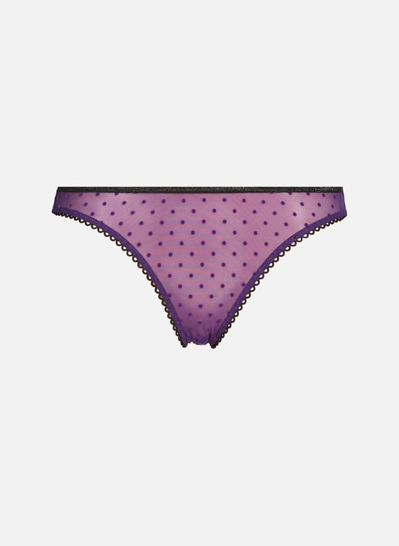 Culotte à pois Violet by LA NOUVELLE LA NOUVELLE Culotte à pois Violet