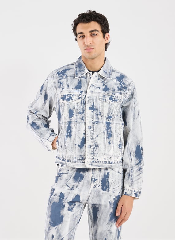 Blouson ample col classique en coton | Blanc by ARTE ANTWERP Blouson ample col classique en coton Blanc