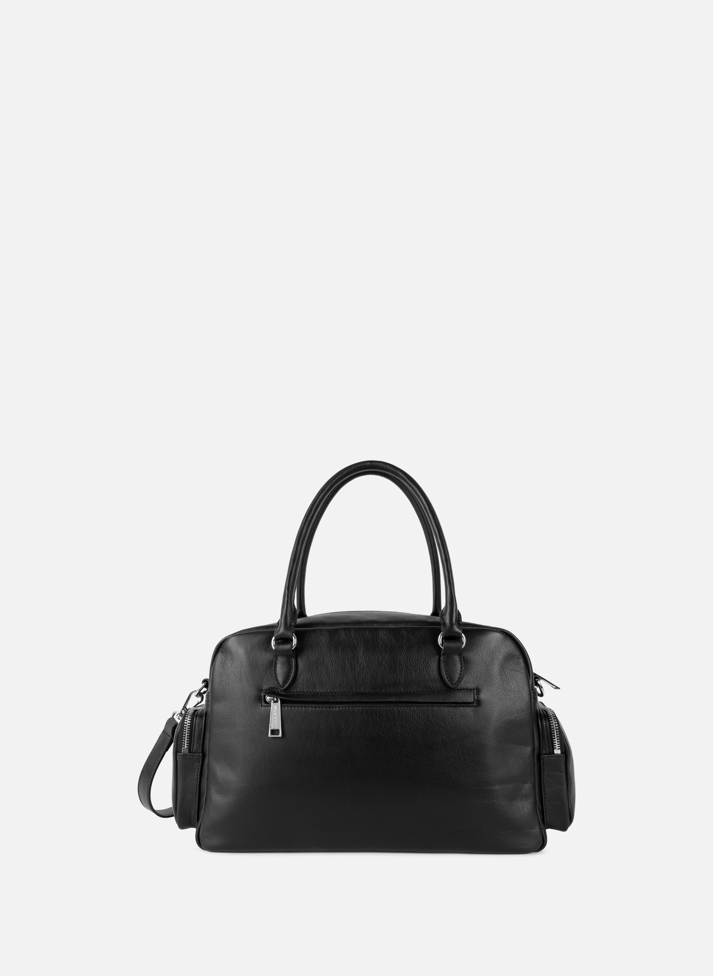 Sac à main bowling - soft caramella Noir