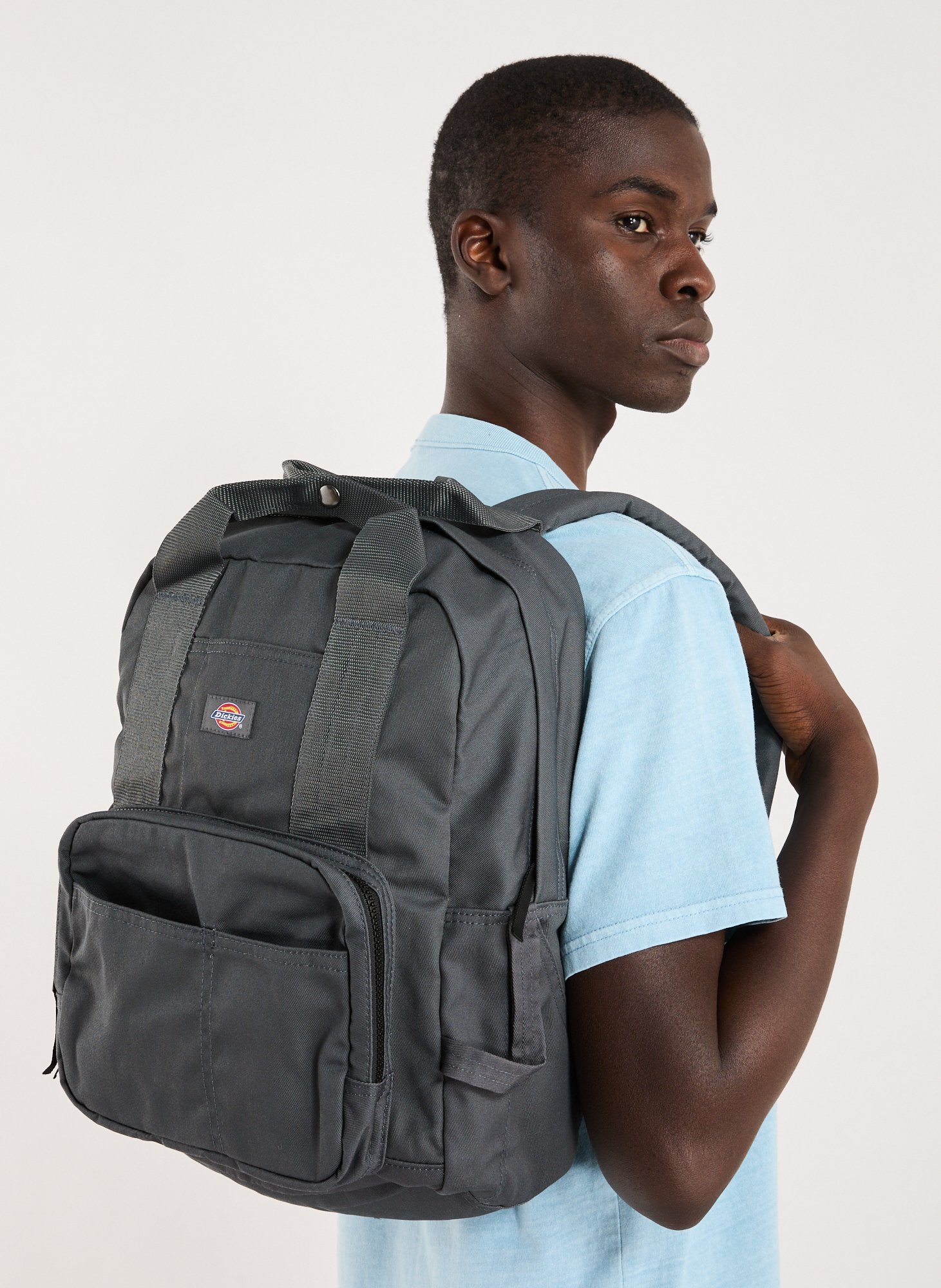 Sac à dos à logo  DICKIES Gris