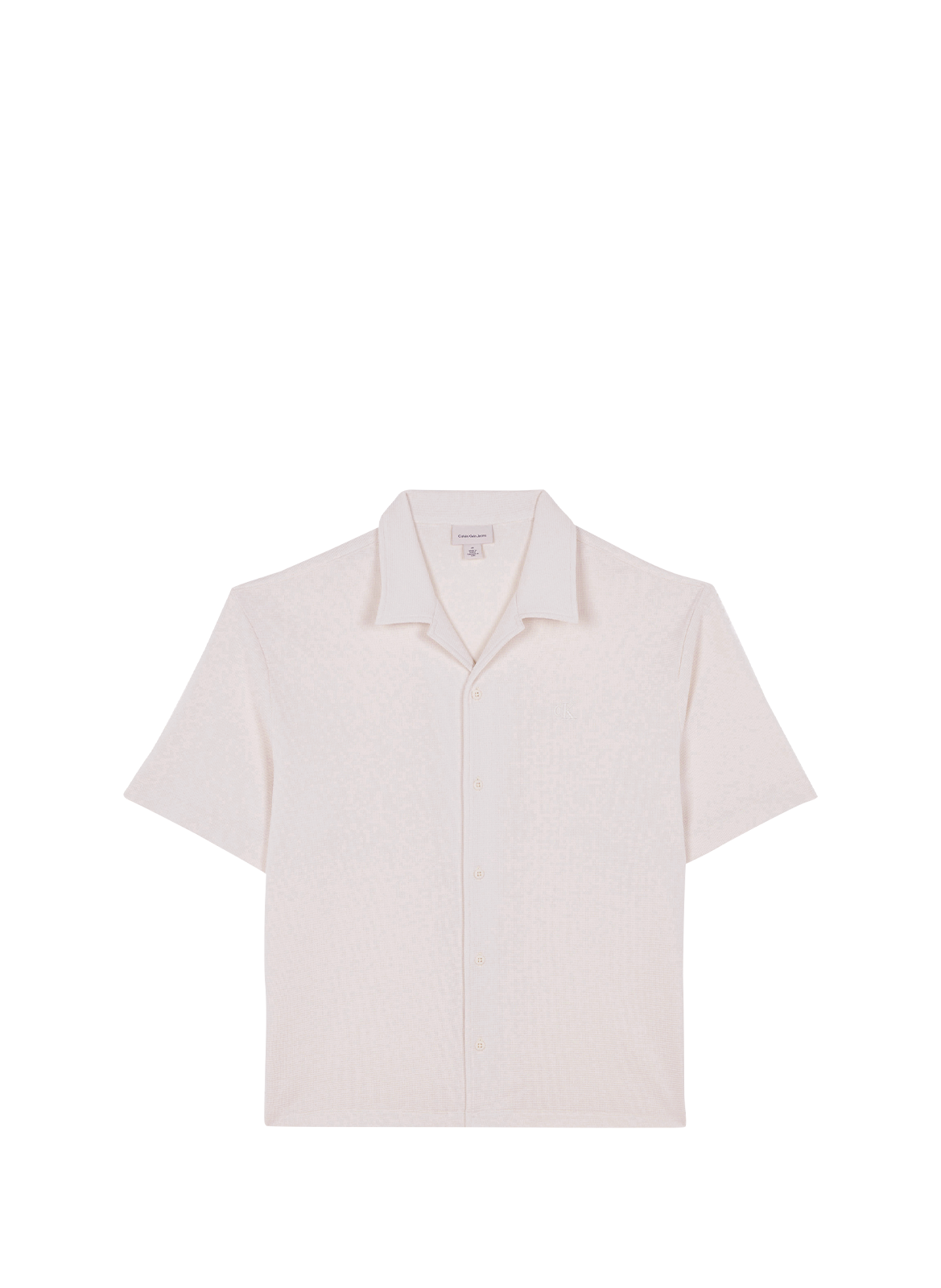 Chemise en coton CALVIN KLEIN Blanc