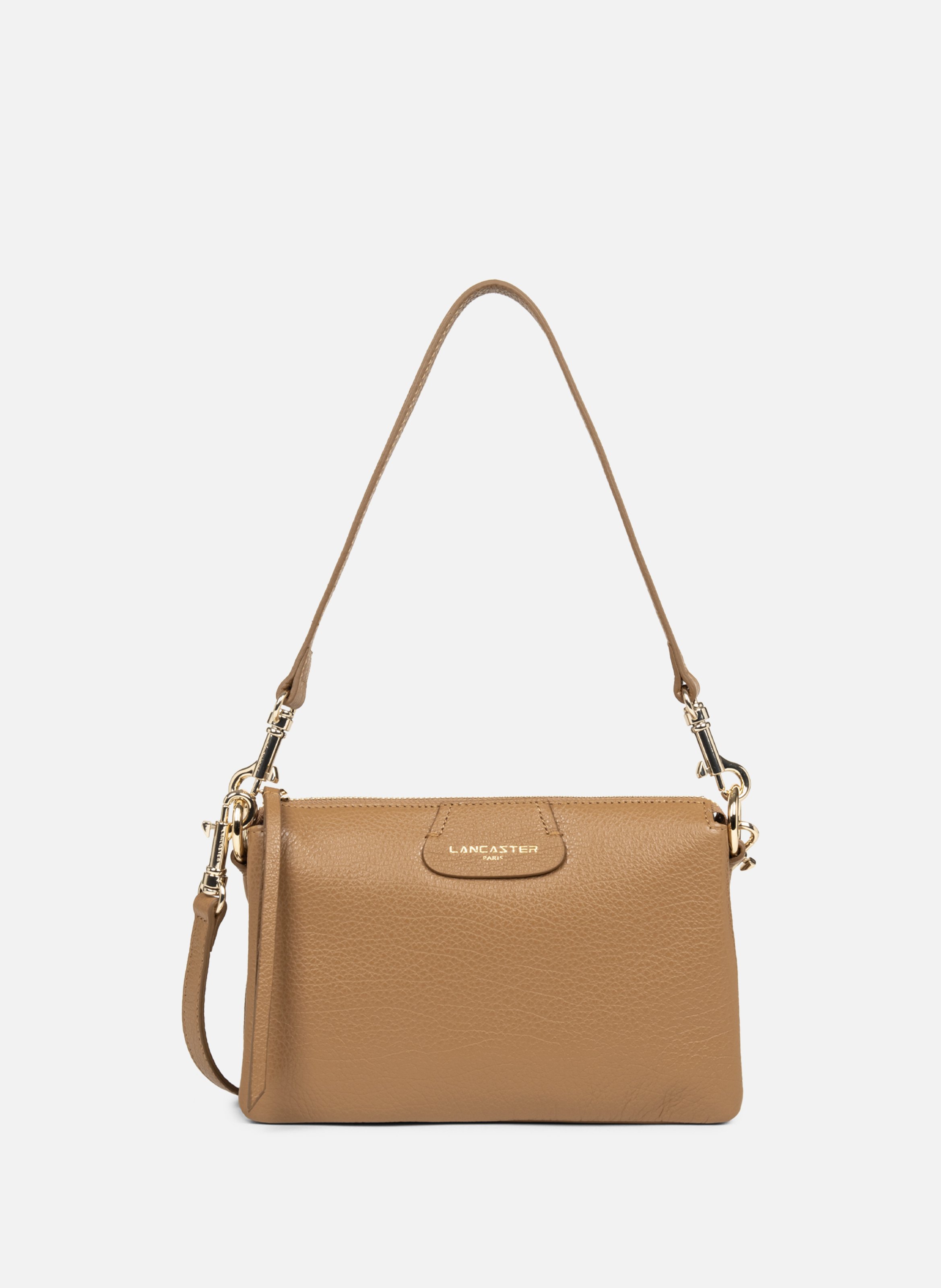 LANCASTER M clutch - Dune Brown