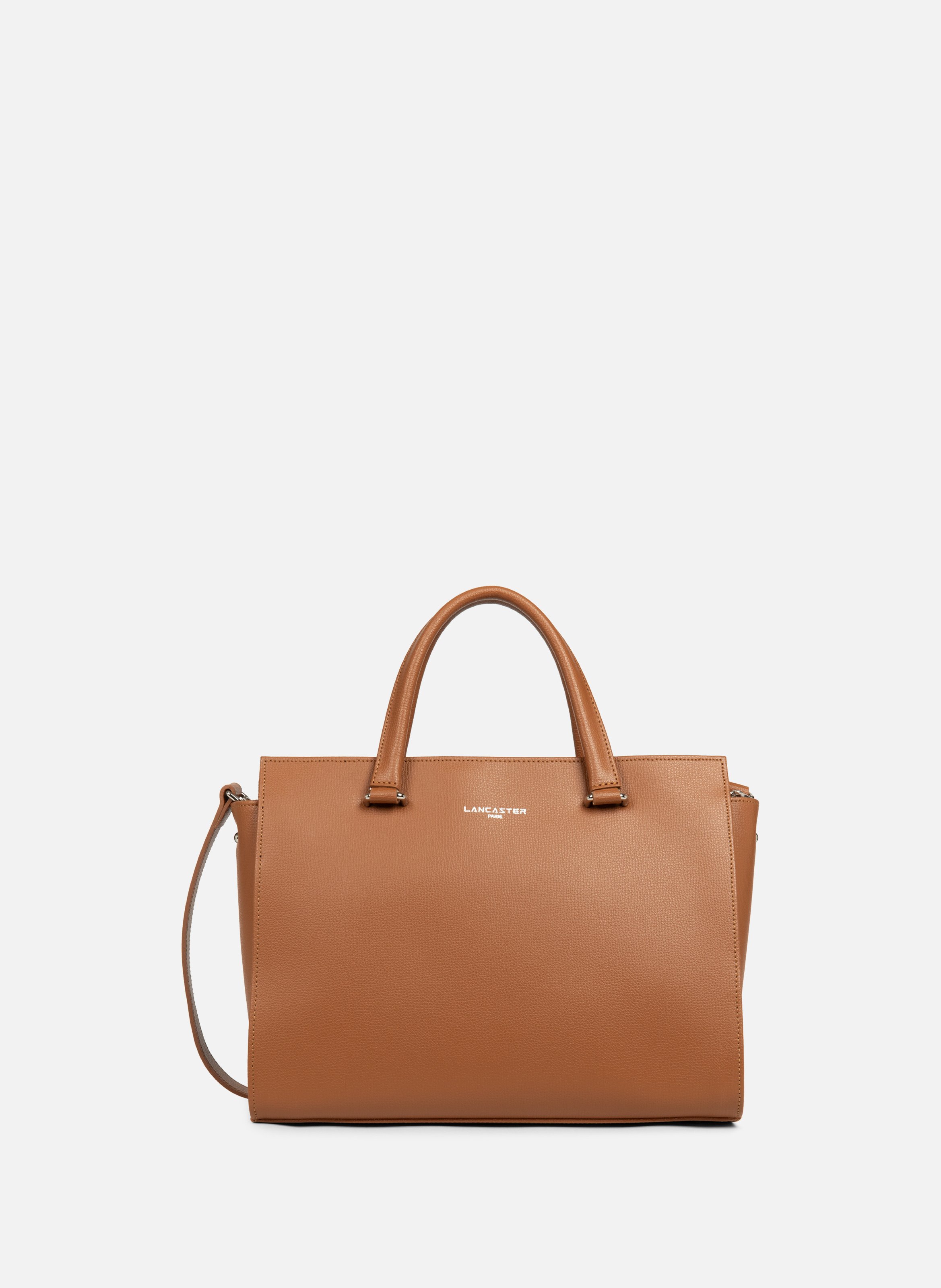 LANCASTER Large handbag - Sierra Brown