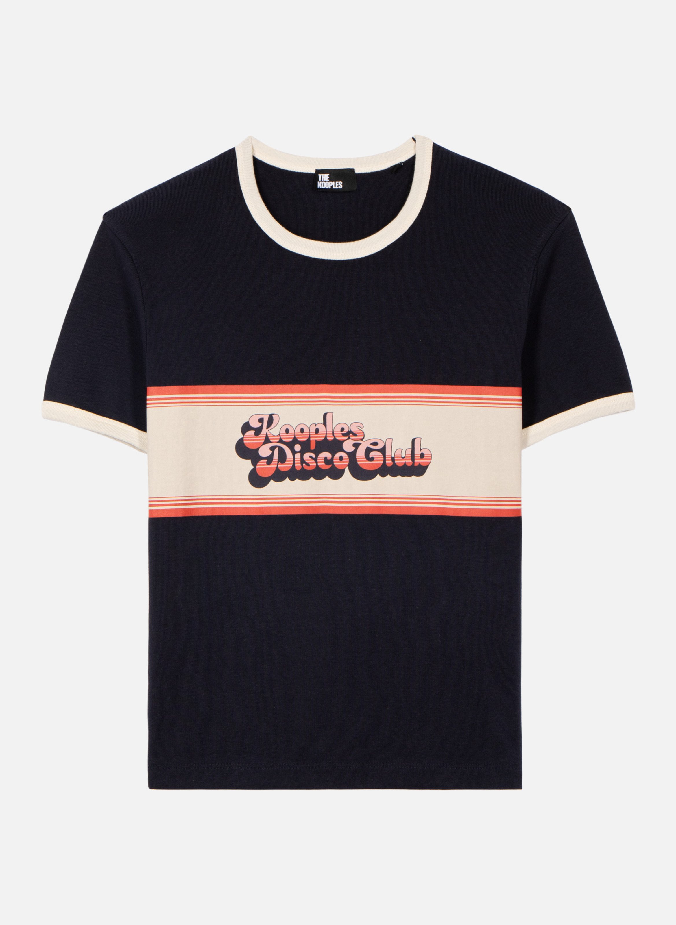 T-shirt avec sérigraphie THE KOOPLES Bleu