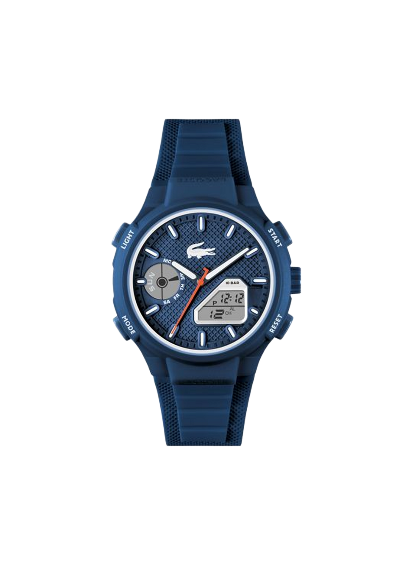 Montre quartz LC33 en silicone LACOSTE MONTRES Bleu