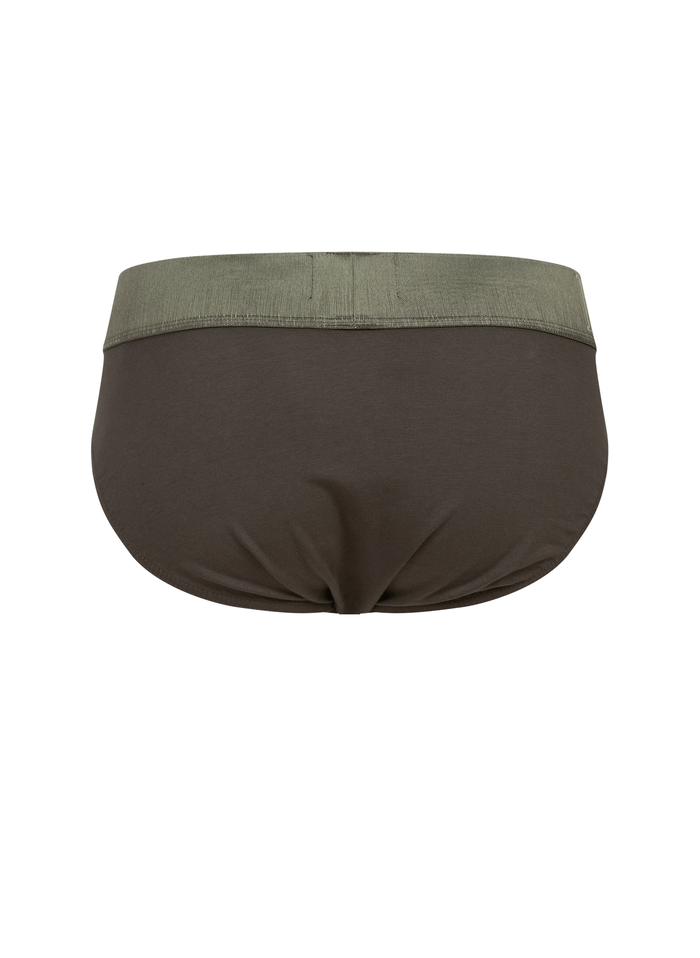 Logo-printed cotton blend briefs EMPORIO ARMANI Black