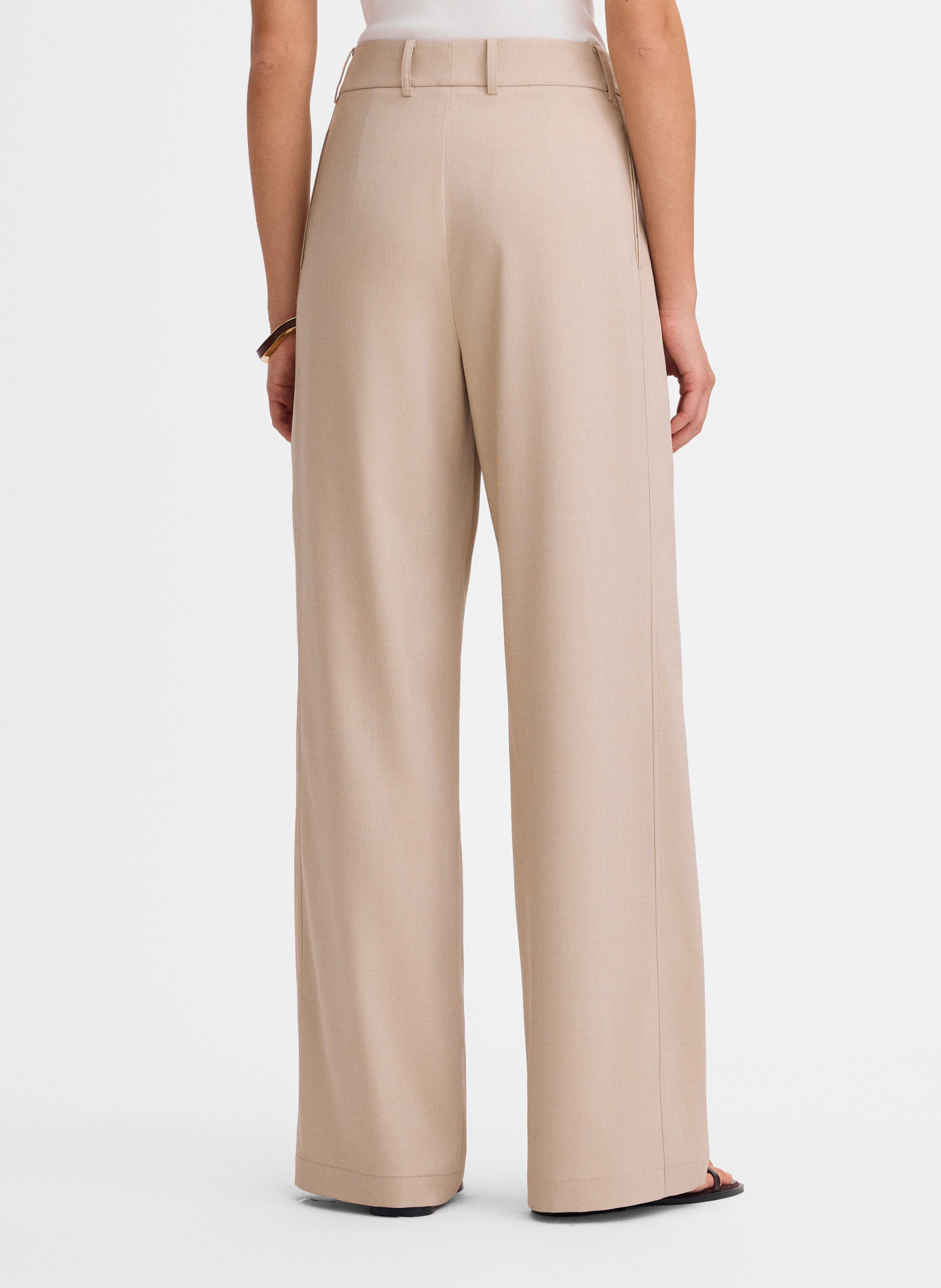 Pantalon large sami SIMORRA Beige
