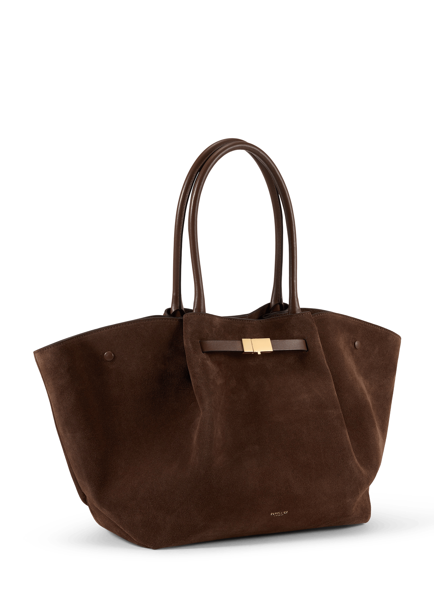 Lederhandtasche DEMELLIER LONDON Braun