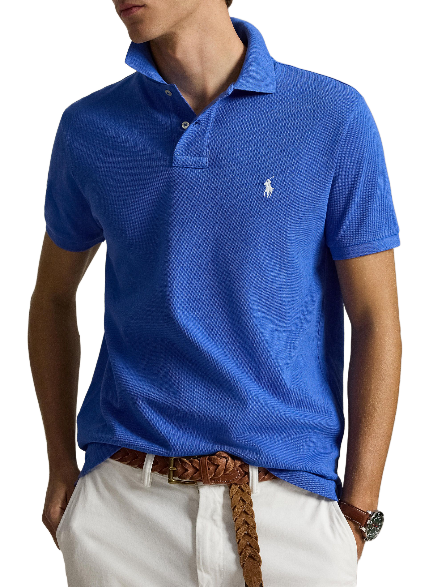 Polo en coton | Bleu POLO RALPH LAUREN Homme