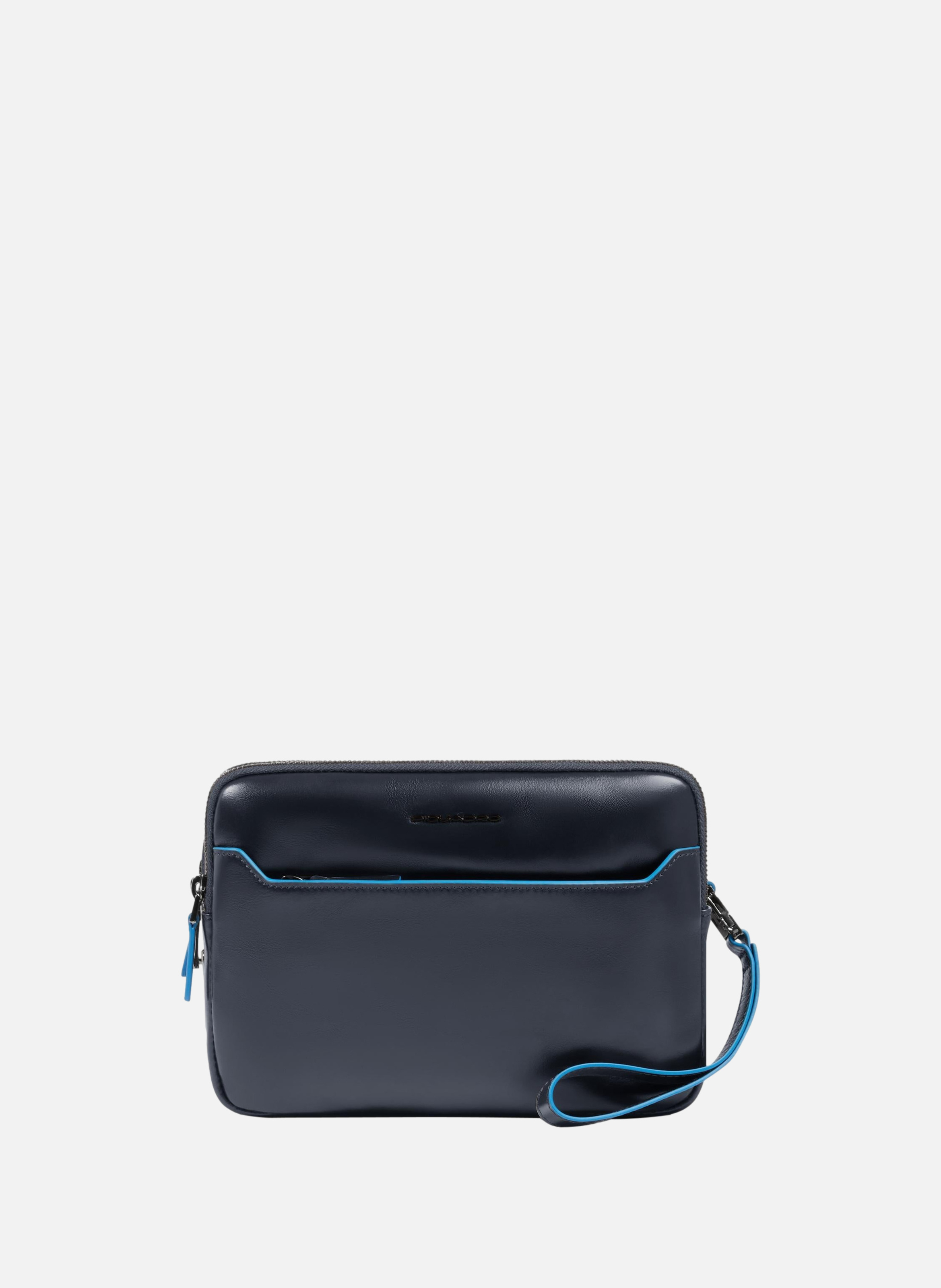 Handtas met vingerafdrukslot PIQUADRO Blauw