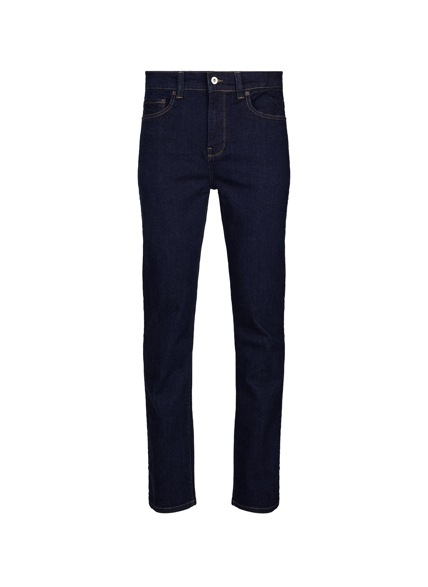 Straight-cut cotton jeans SCHOTT Blue