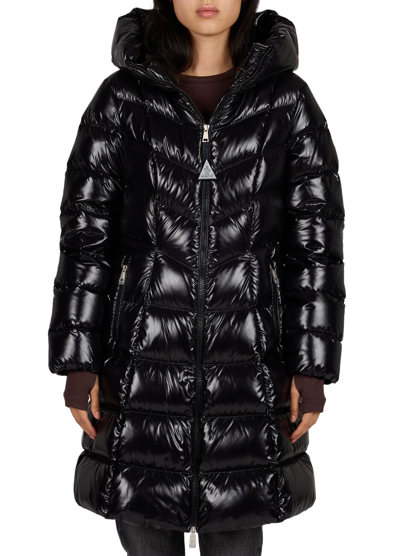 Doudoune Marusse évasée mi-longue MONCLER Noir