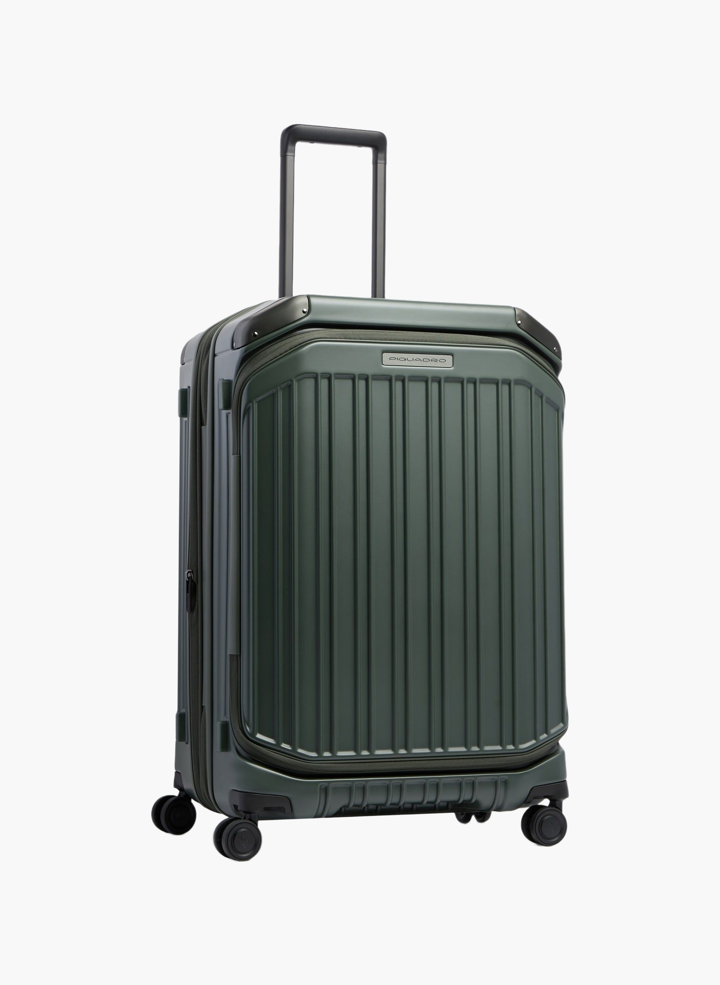 Valise taille moyenne à 4 roues expansible PIQUADRO Vert