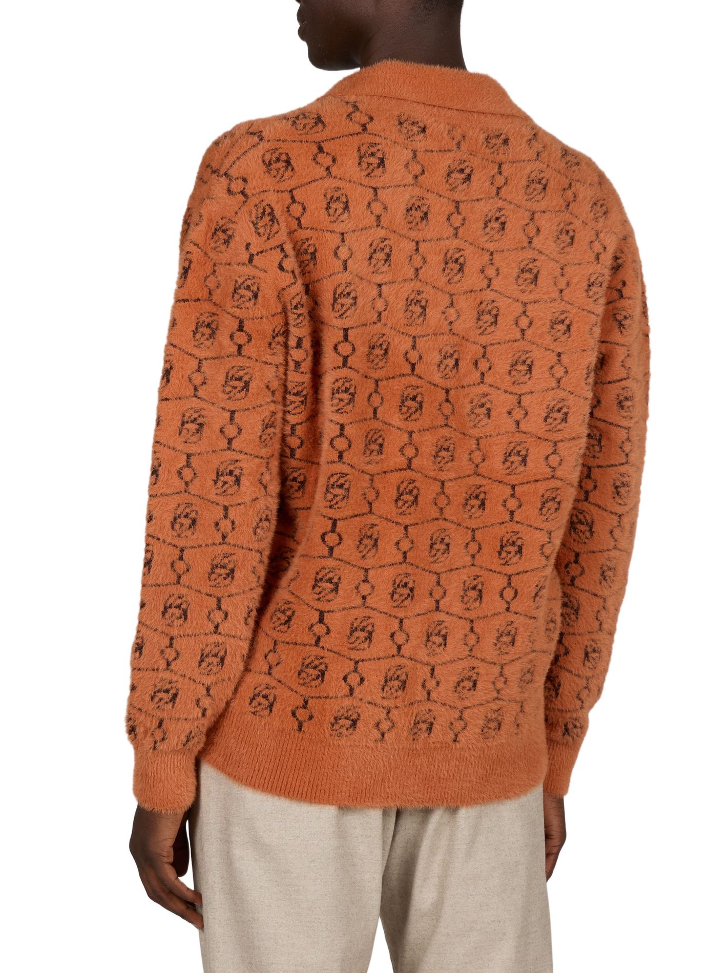 Loose-fit wool jumper DROLE DE MONSIEUR Brown