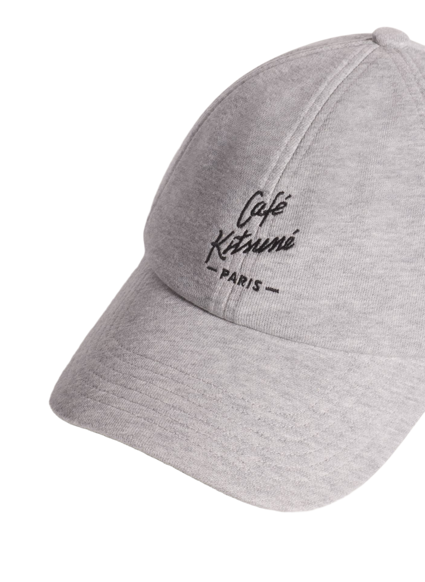 Casquette en coton MAISON KITSUNÉ Grey
