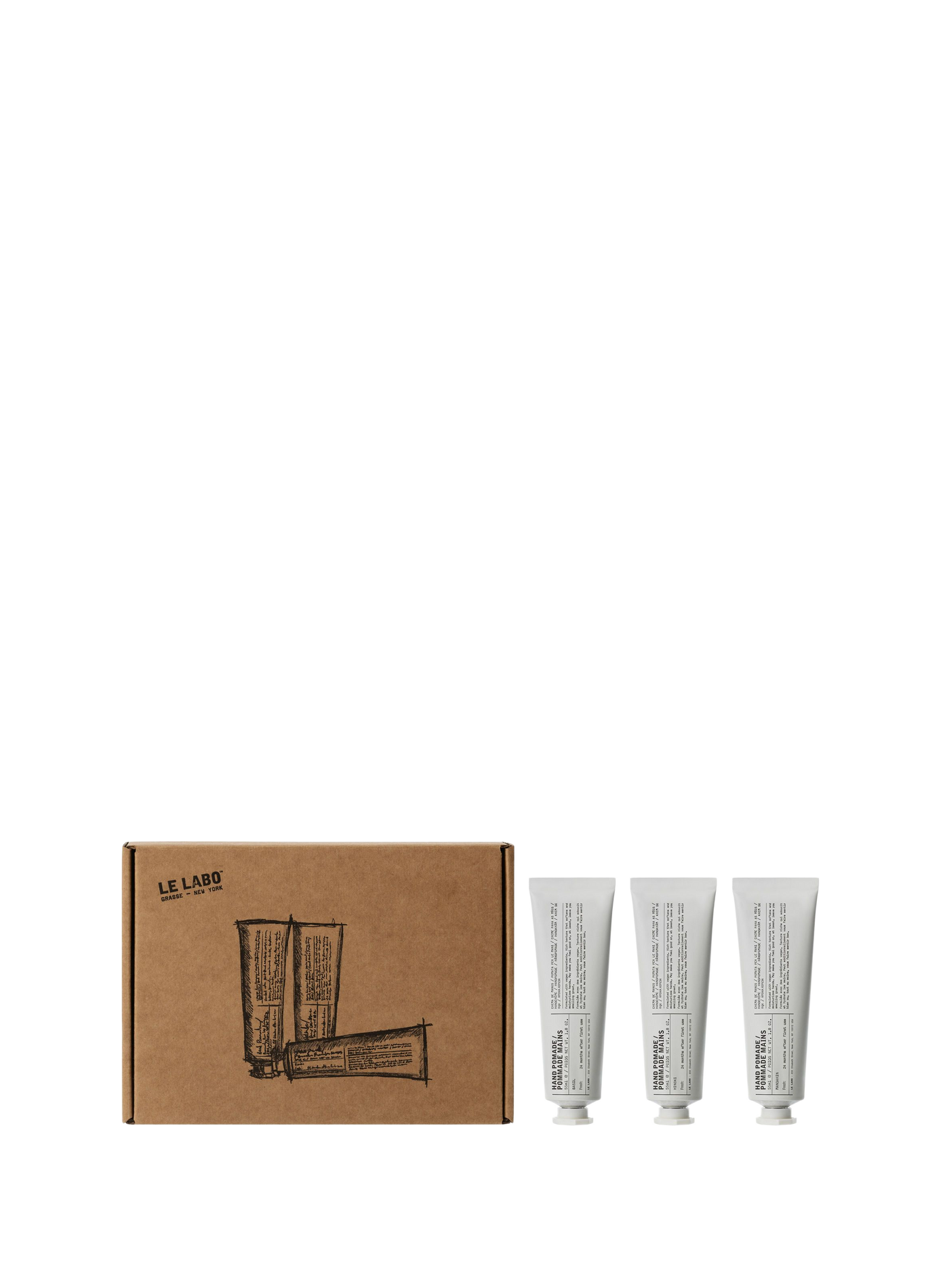 Pomade Mains - Coffret Trio LE LABO No color