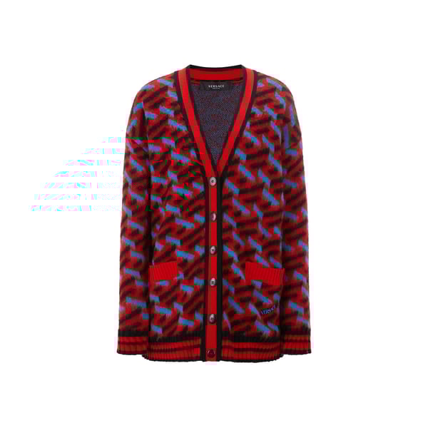 Cardigan La Greca en laine vierge