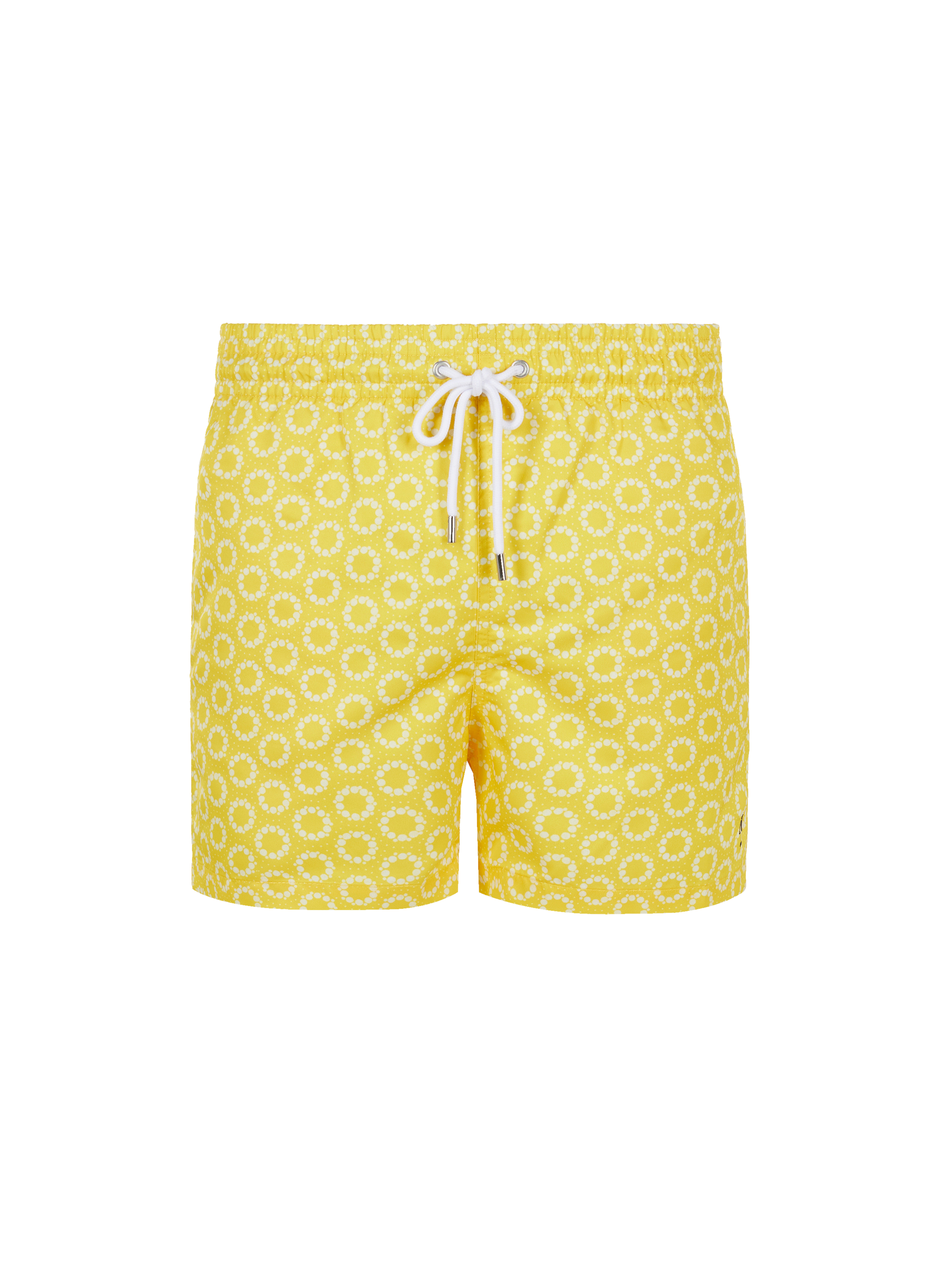 Short de bain imprimé en polyester recyclé