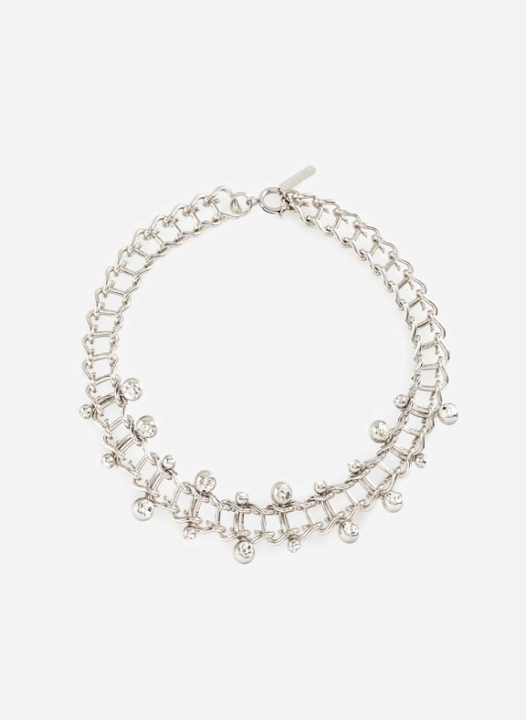 Choker Mindy en laiton Argent by JUSTINE CLENQUET JUSTINE CLENQUET Choker Mindy en laiton Argent