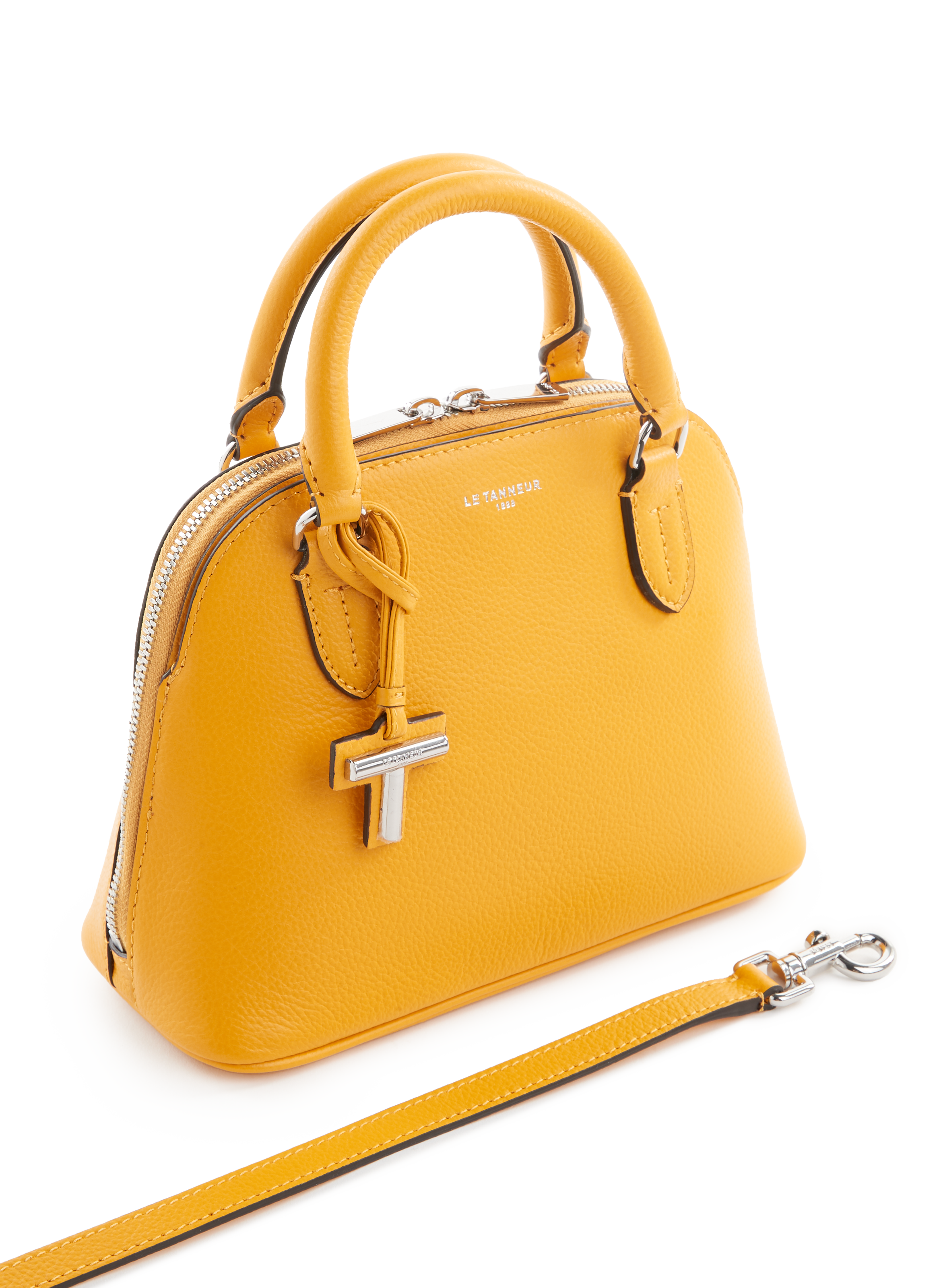 Sac à main Gisèle en cuir grainé