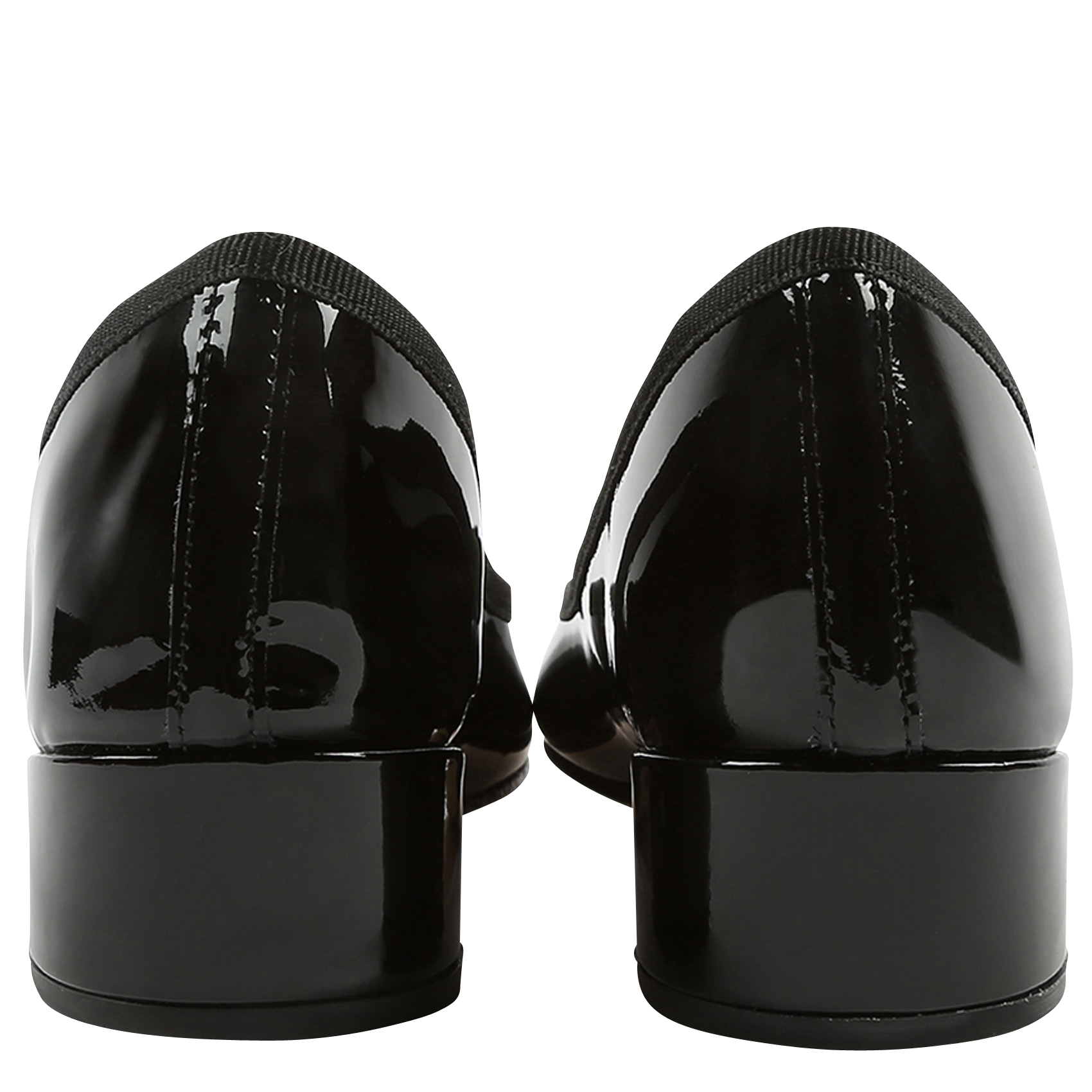 Ballerines en cuir vernis camille REPETTO Noir
