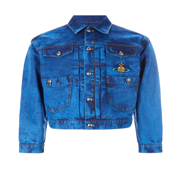 Vivienne Westwood Denim Jacket In Blue