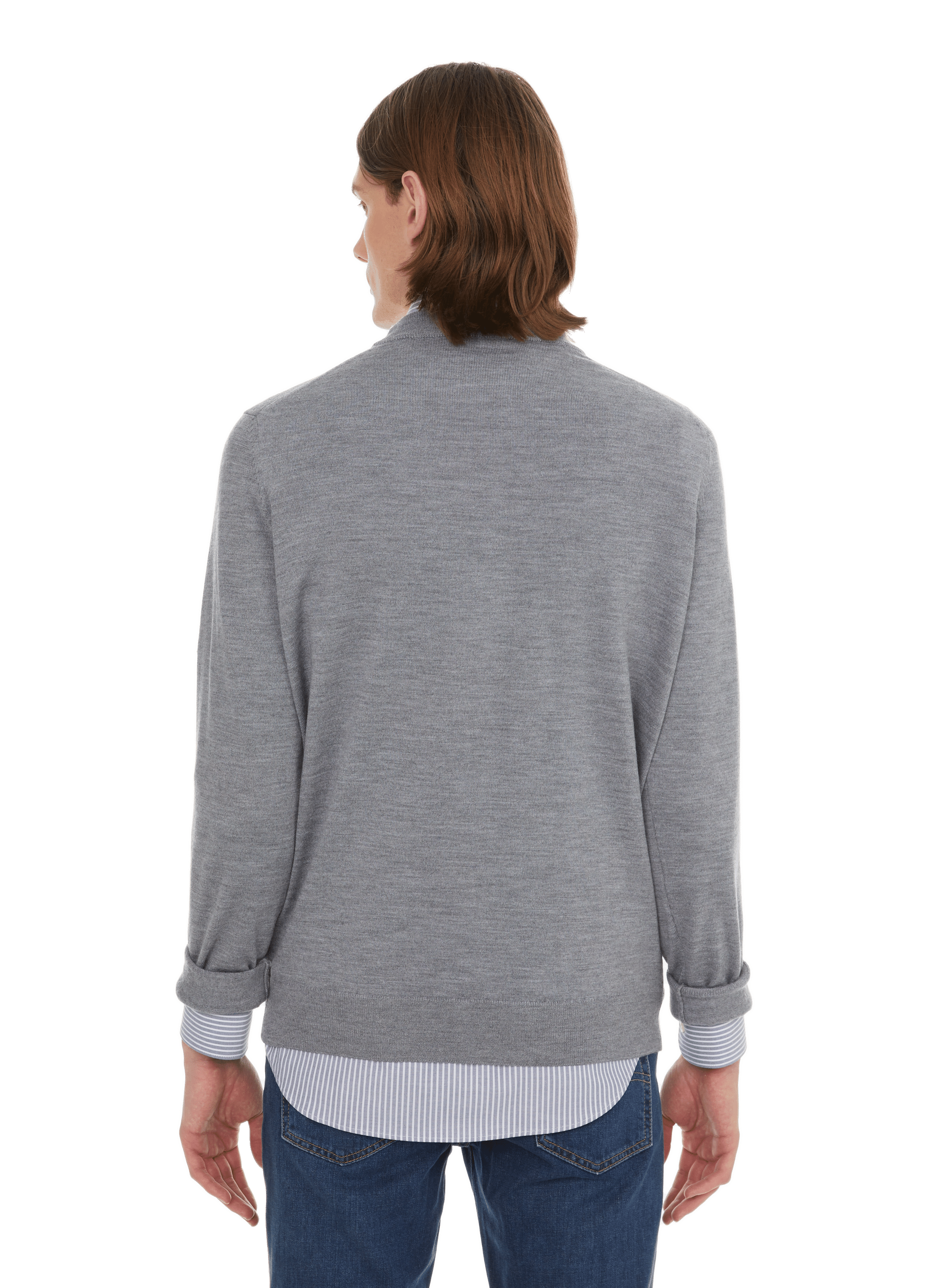 Pull en laine AIGLE Gris