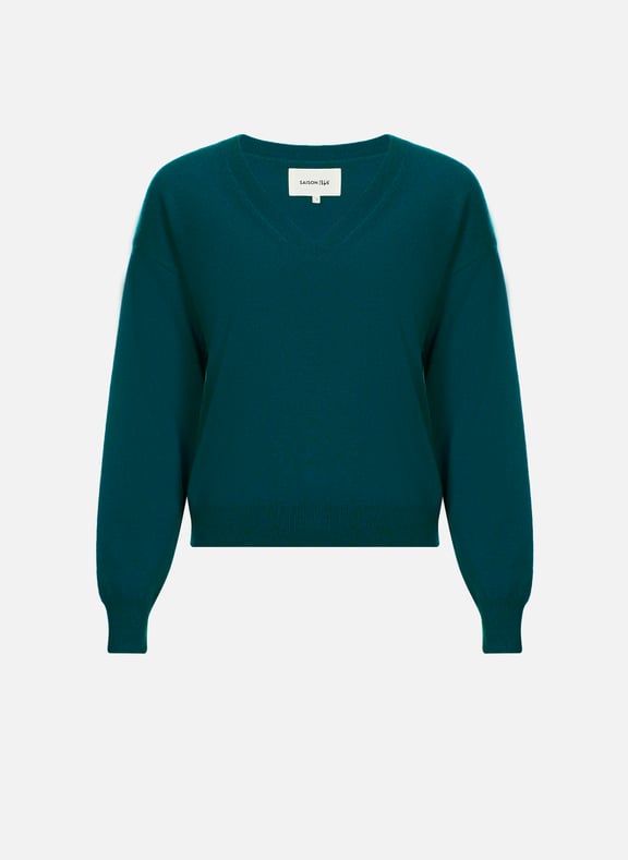 Cashmere V-neck jumper SAISON 1865  Cashmere V-neck jumper SAISON 1865