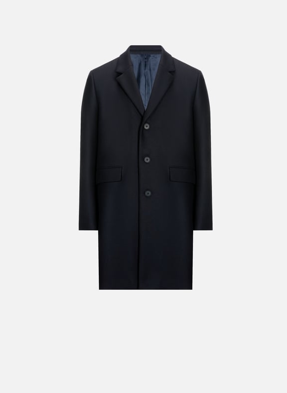 Manteau Cnob en laine mélangé Bleu by SAISON 1865 SAISON 1865 Manteau Cnob en laine mélangé Bleu