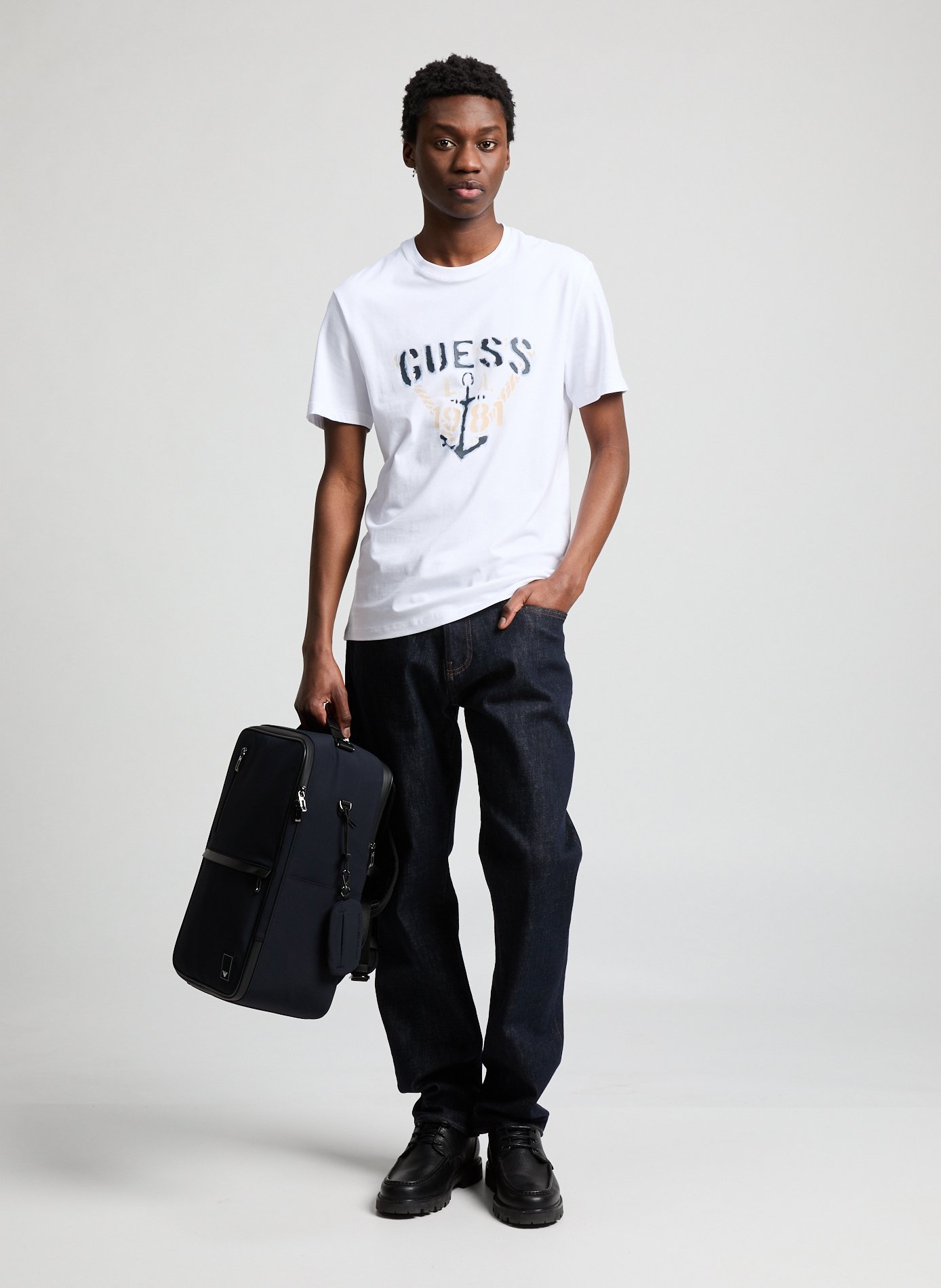 Cotton T-shirt ARMANI EXCHANGE Blue