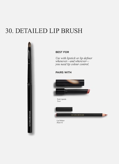 Brush Collection - 30 Detailed Lip VICTORIA BECKHAM Brush Collection - 30 Detailed Lip VICTORIA BECKHAM