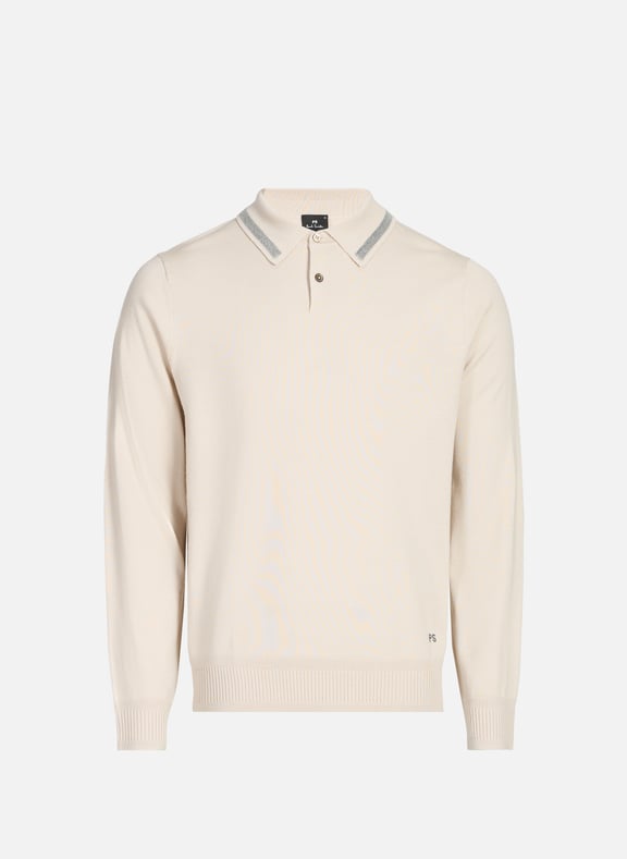 Pull col polo en laine mérinos PAUL SMITH Pull col polo en laine mérinos PAUL SMITH