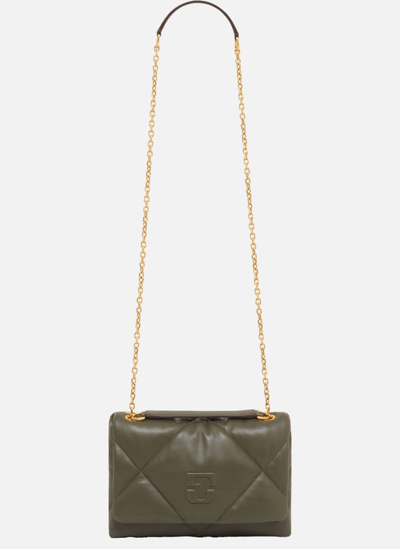 Sac en cuir matelassé - le fanny Kaki by GERARD DAREL GERARD DAREL Sac en cuir matelassé - le fanny Kaki