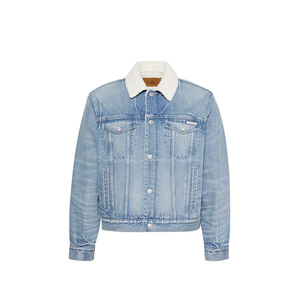 Calvin Klein Veste Denim 90s Trucker In Blue