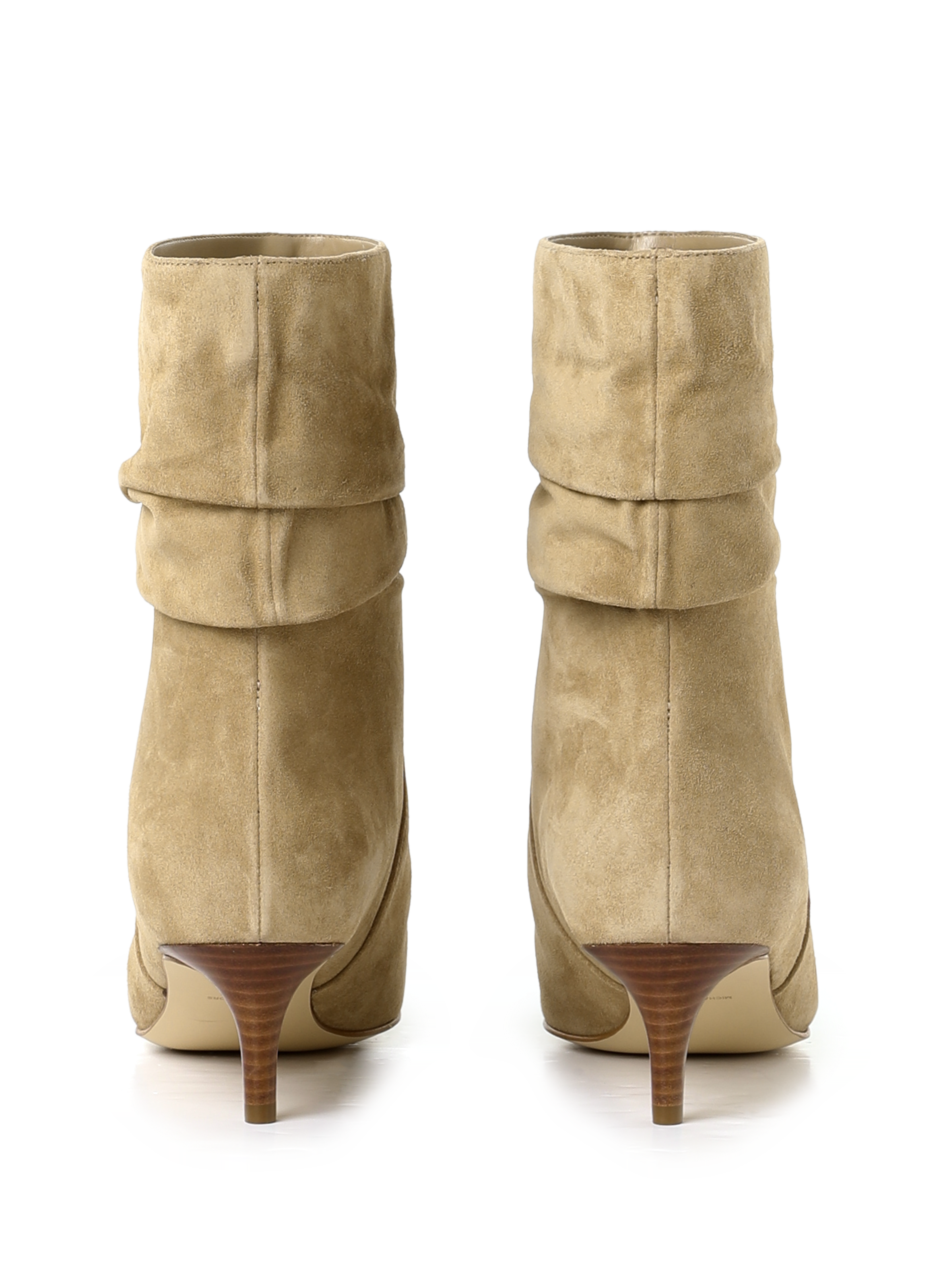 Suede leather ankle boots Dawn MICHAEL KORS Brown