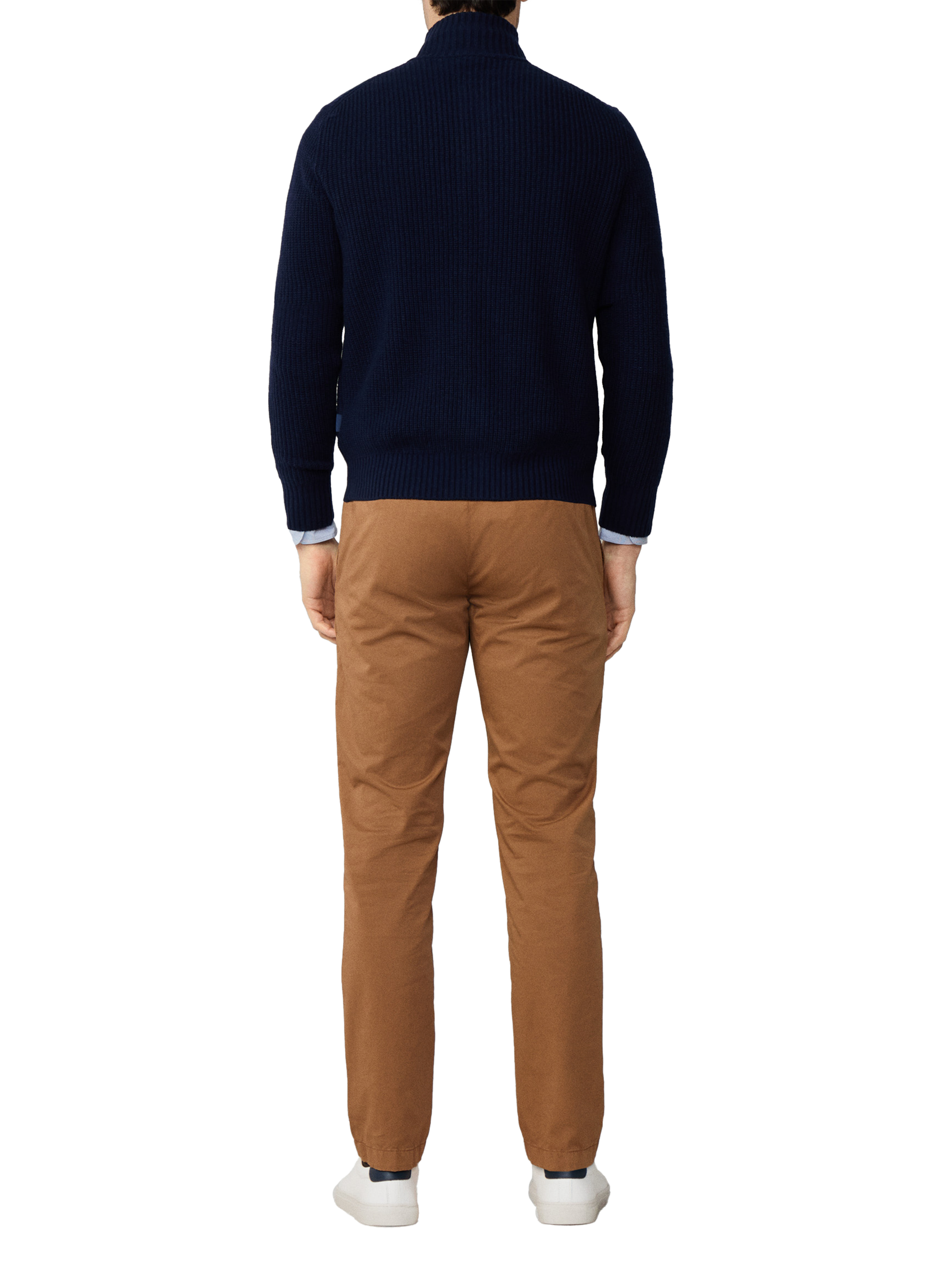 Cardigan en laine FACONNABLE Bleu