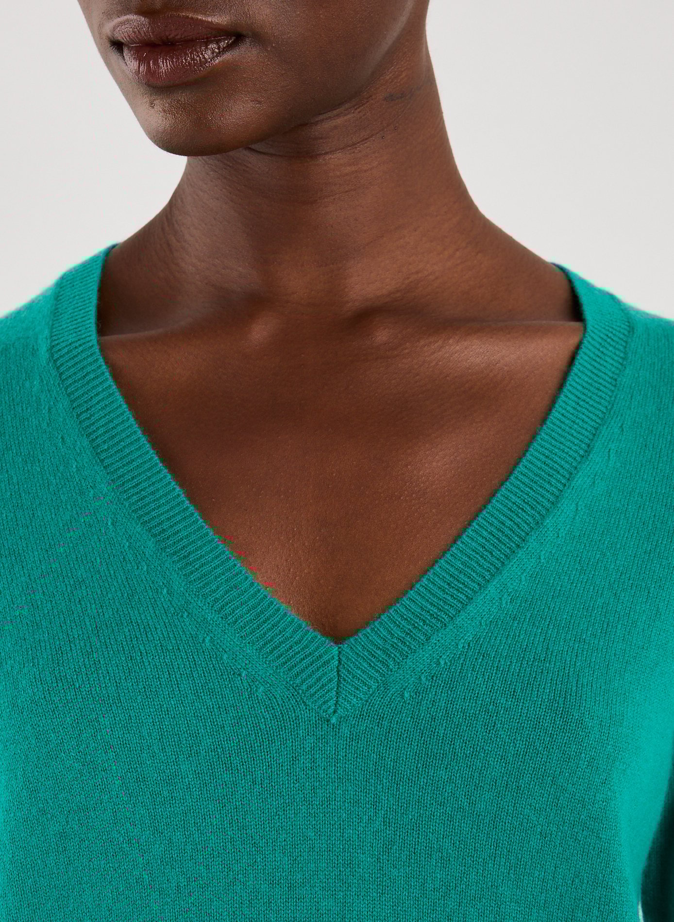 Pull en cachemire AU PRINTEMPS PARIS Vert