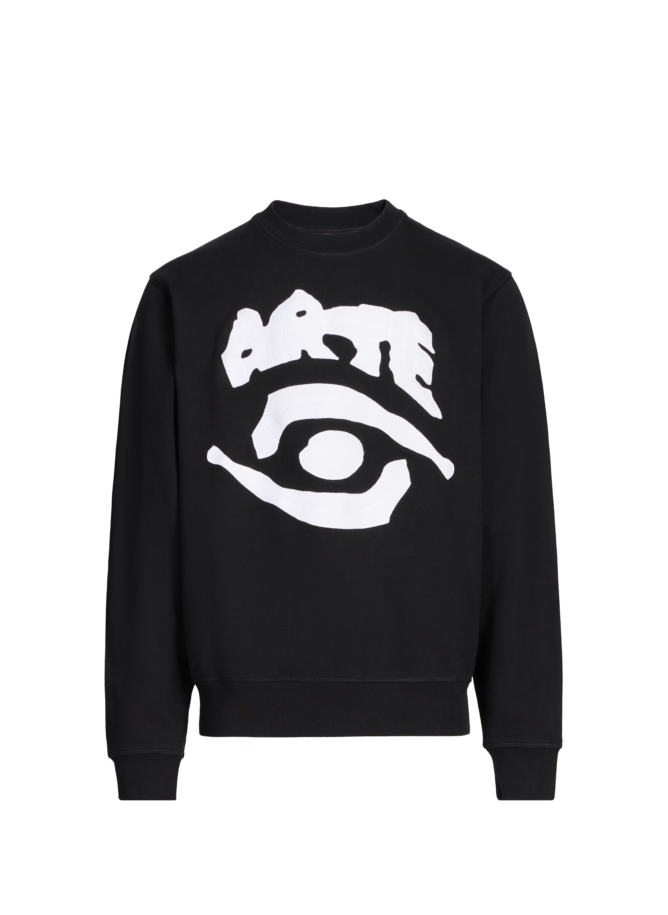Printed cotton sweatshirt ARTE ANTWERP Black