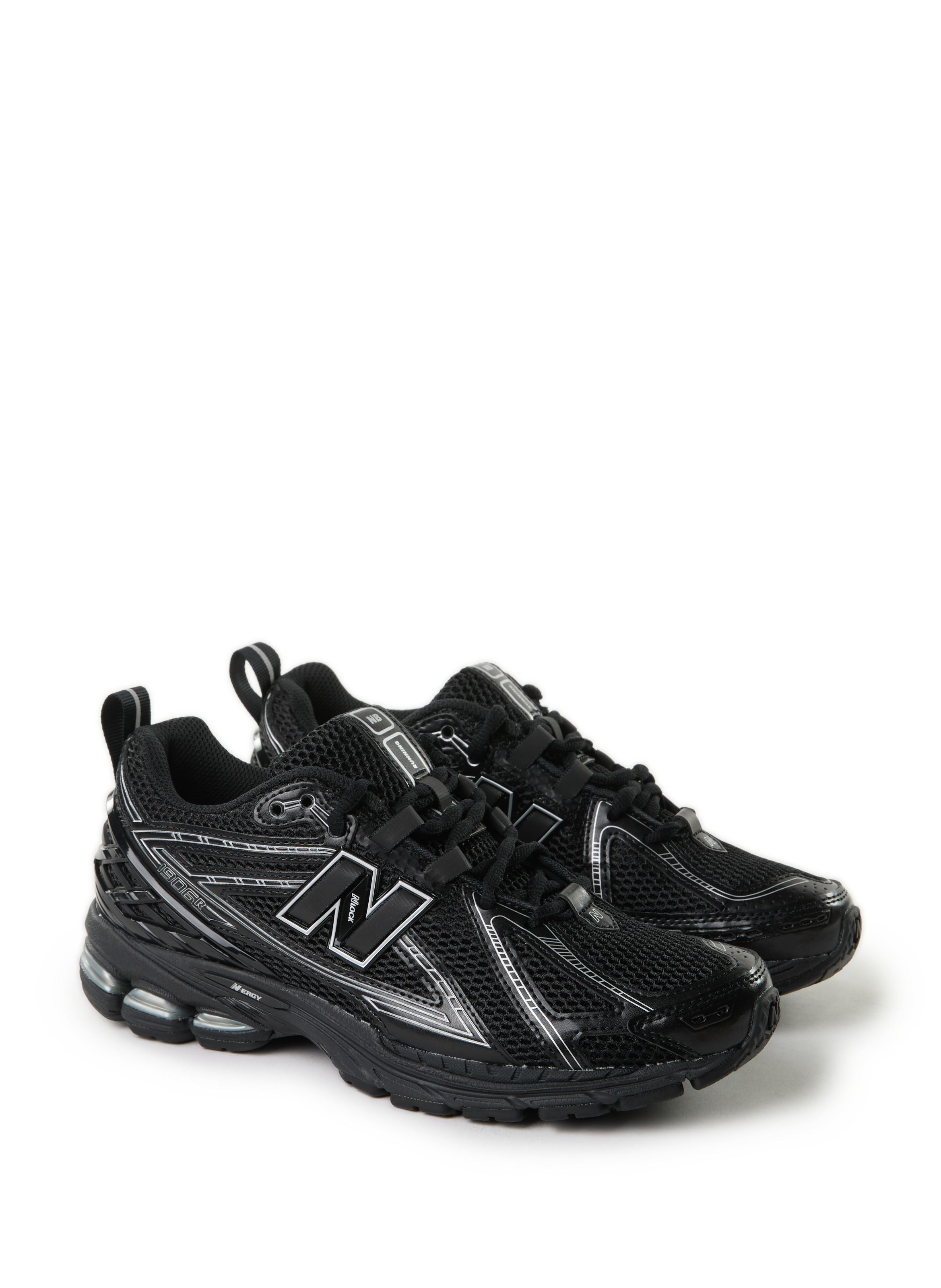 Bi-material sneakers NEW BALANCE Beige