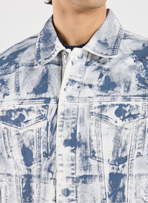 Blouson ample col classique en coton | Blanc by ARTE ANTWERP Blouson ample col classique en coton Blanc