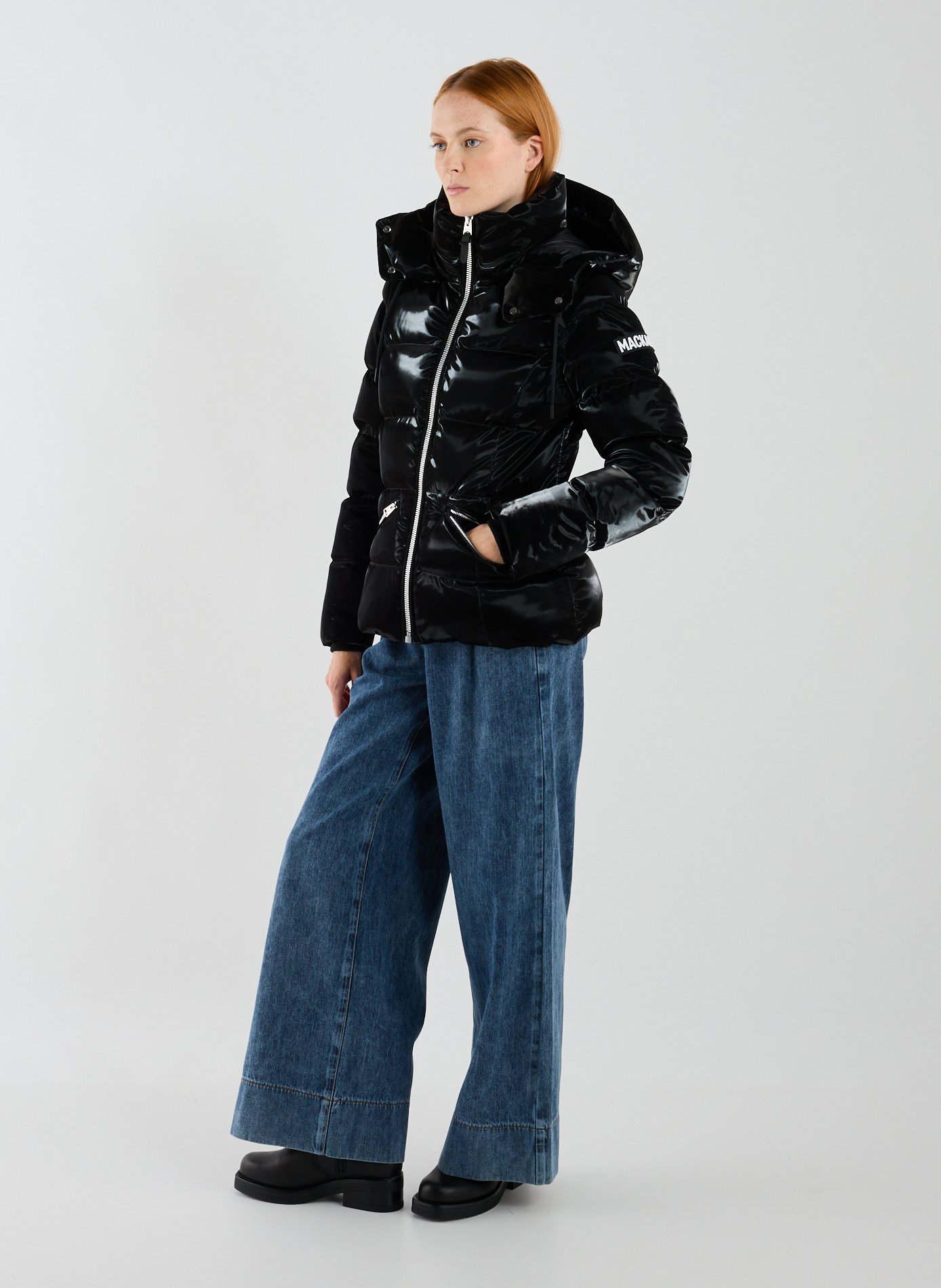 Veste matelassée à capuche MACKAGE Noir