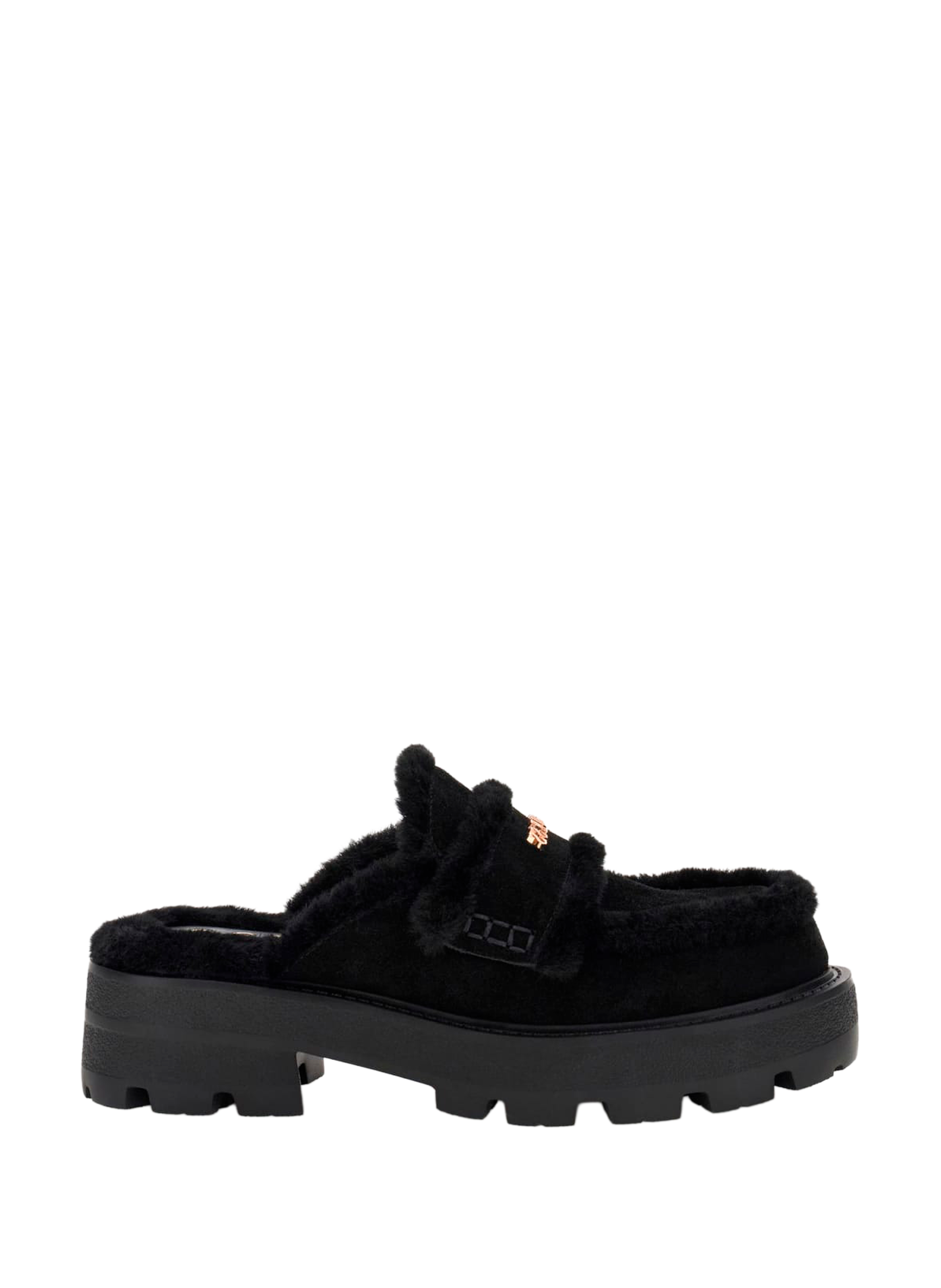 GUESS Mules Yaneta en cuir mélangé Black
