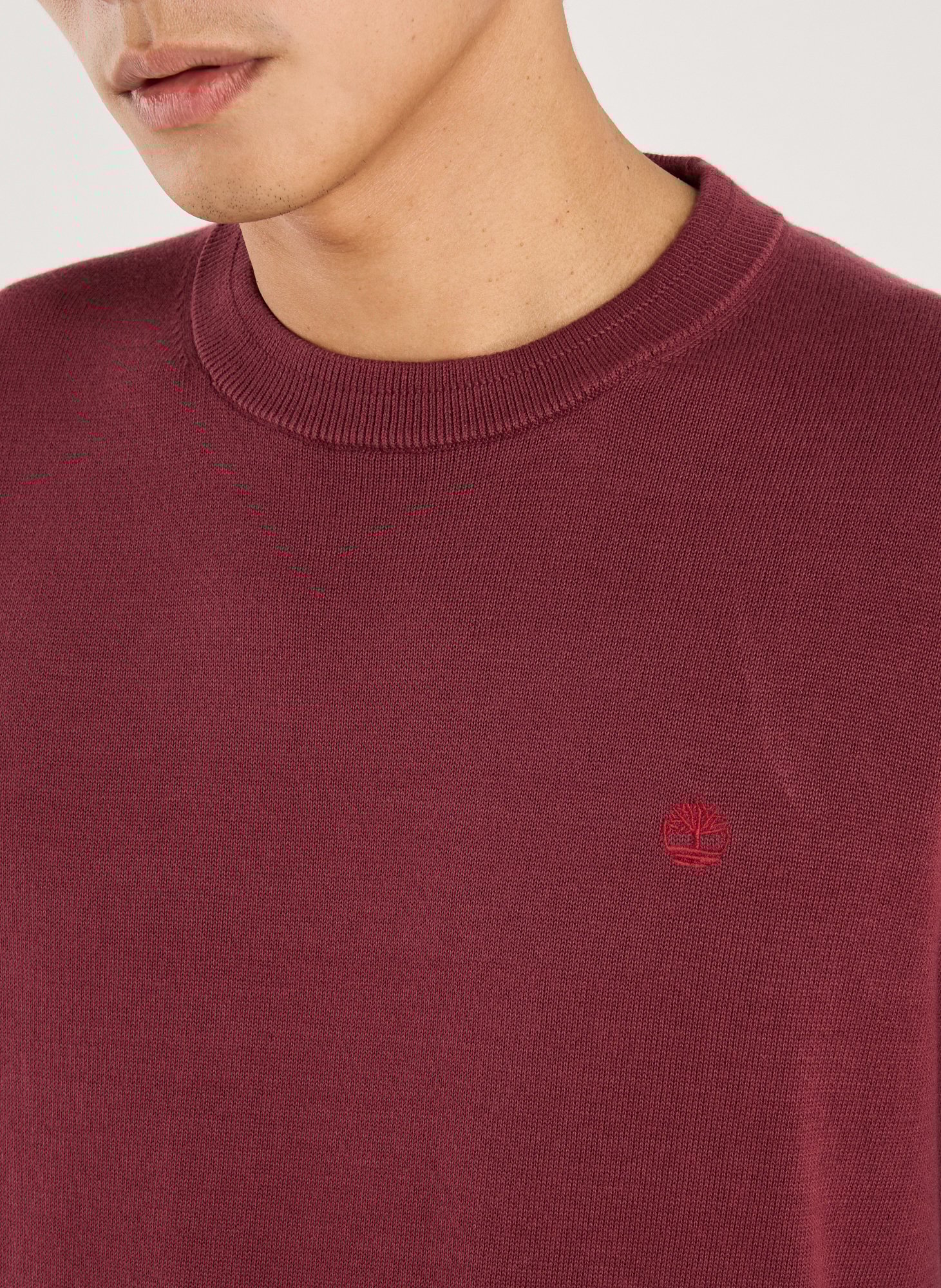 Cotton jumper TIMBERLAND Red