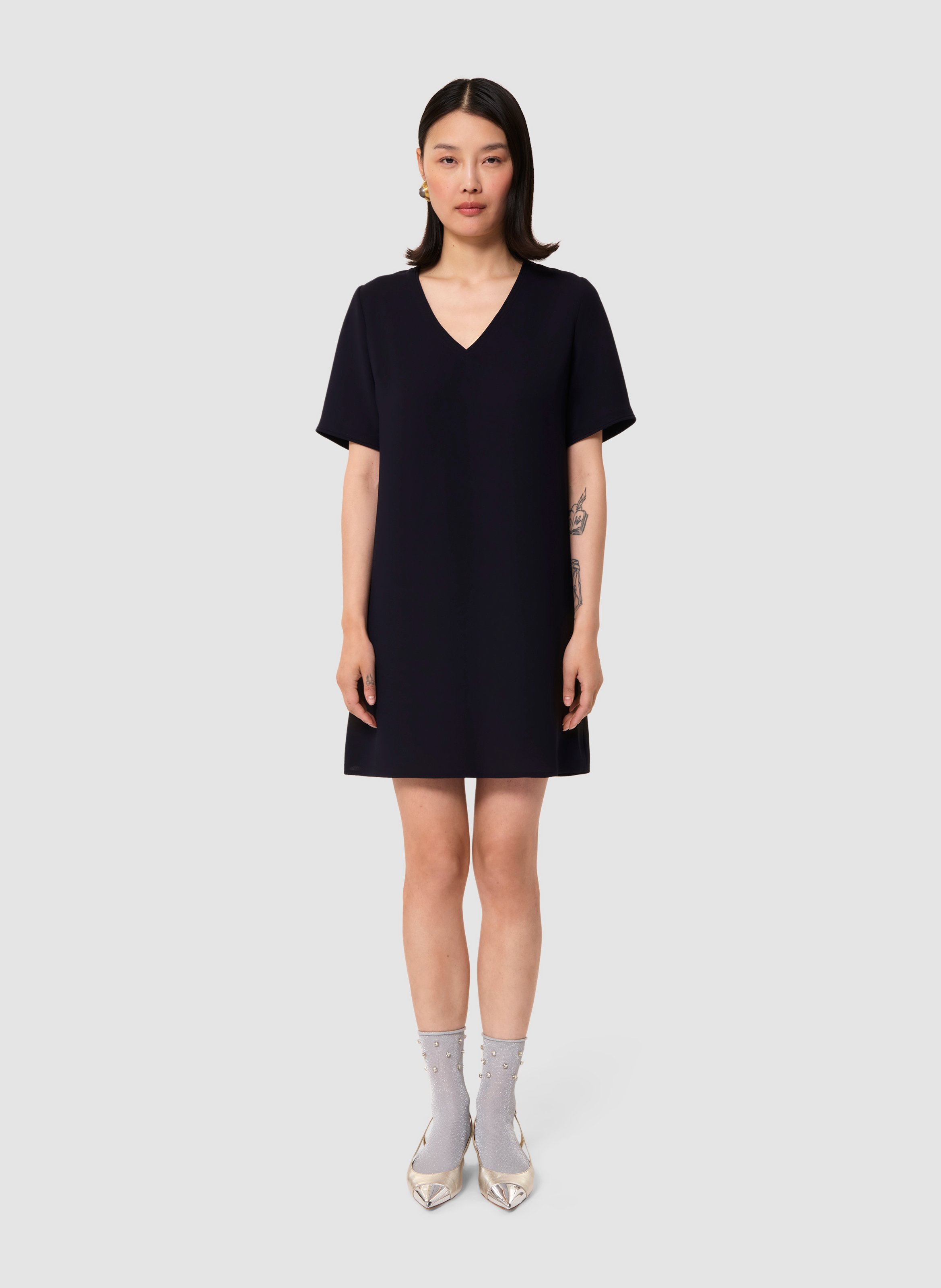 Robe ruban TARA JARMON Bleu